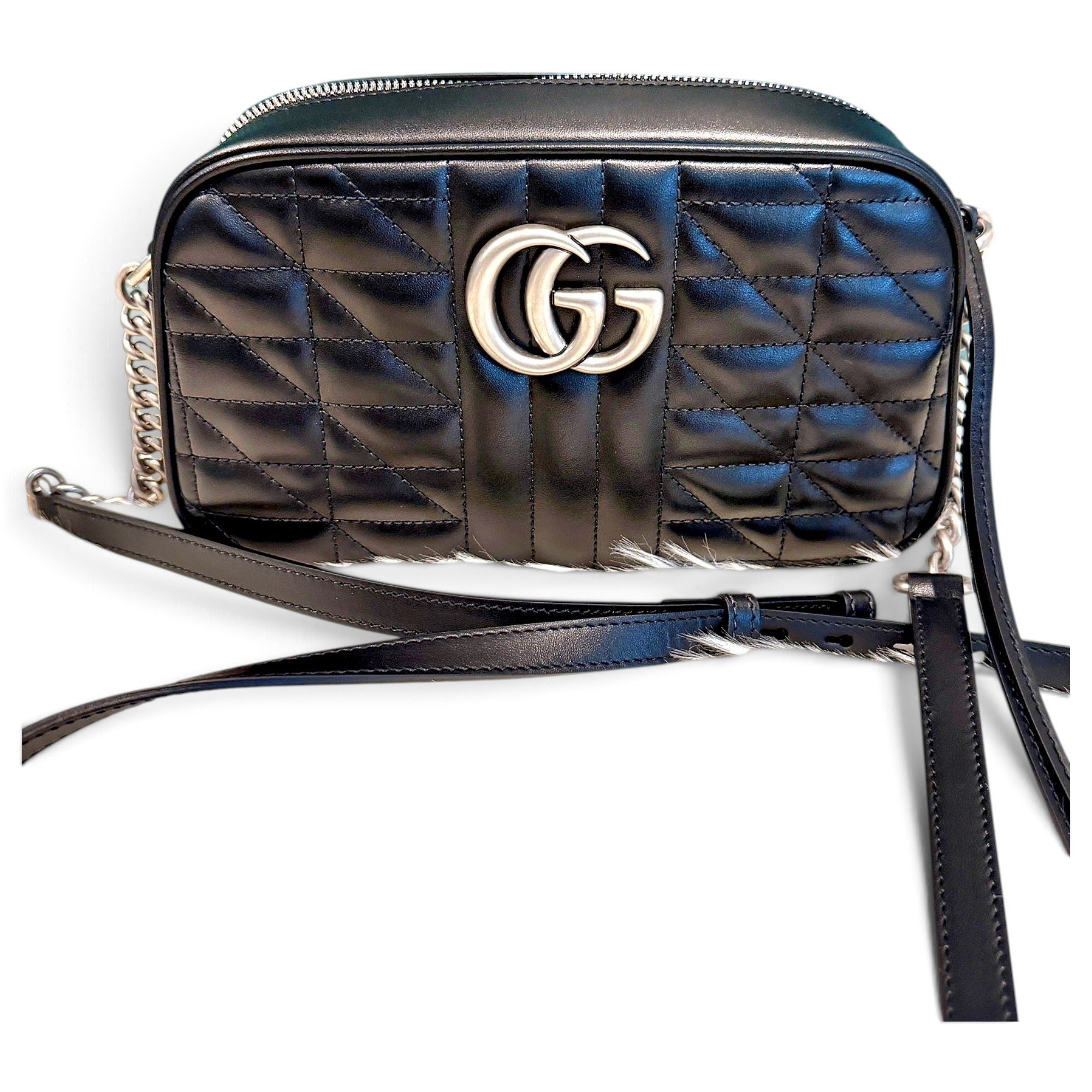 GG Marmont leather crossbody bag