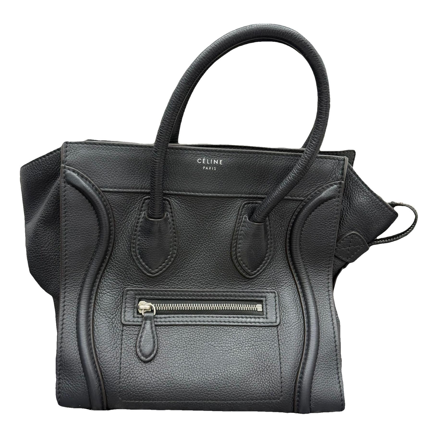 Luggage leather handbag