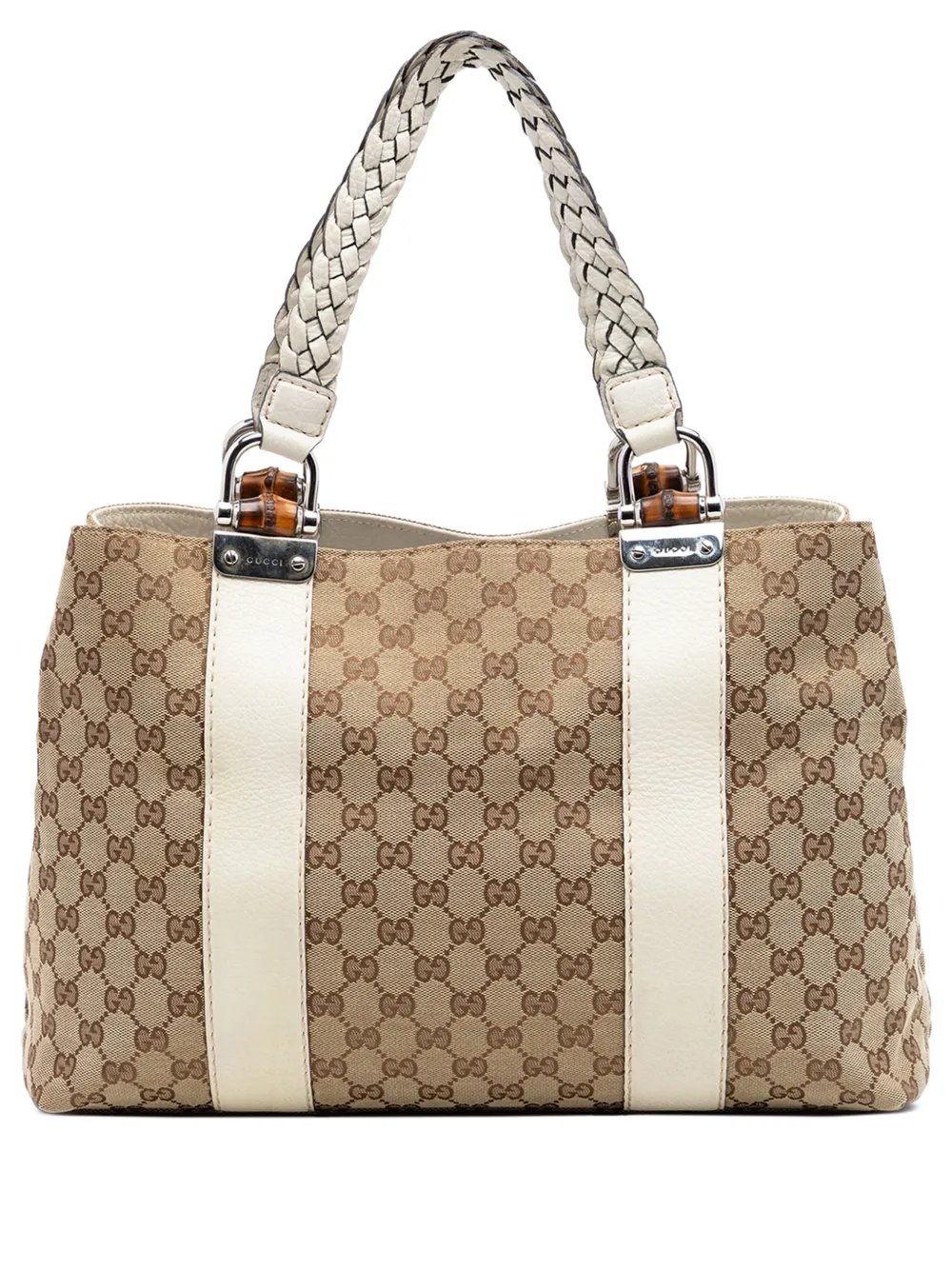 2016-2026 Medium GG Canvas Bamboo Libeccio tote bag