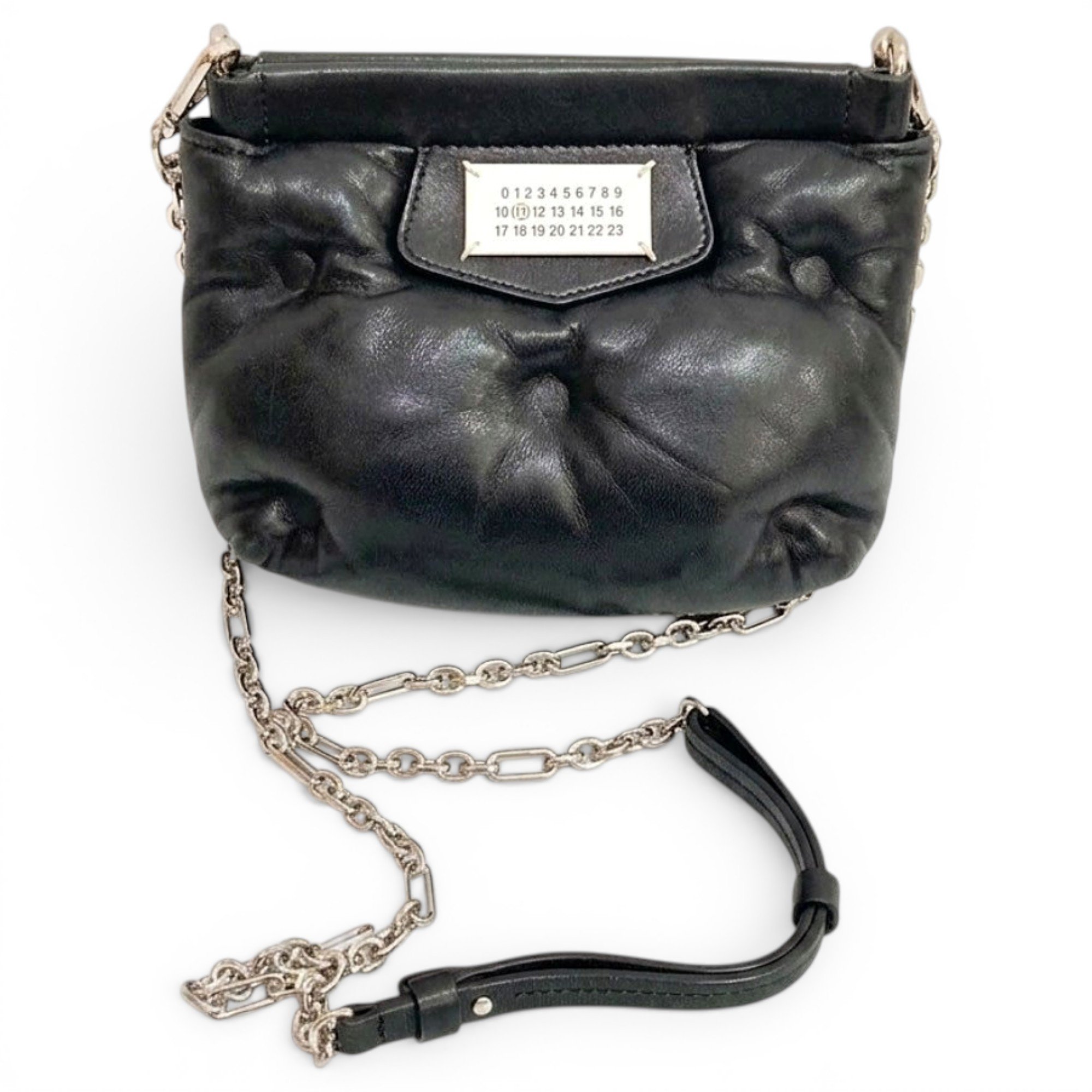 Glam Slam leather crossbody bag