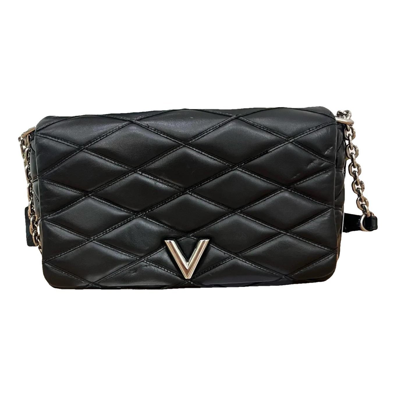 Twist leather crossbody bag