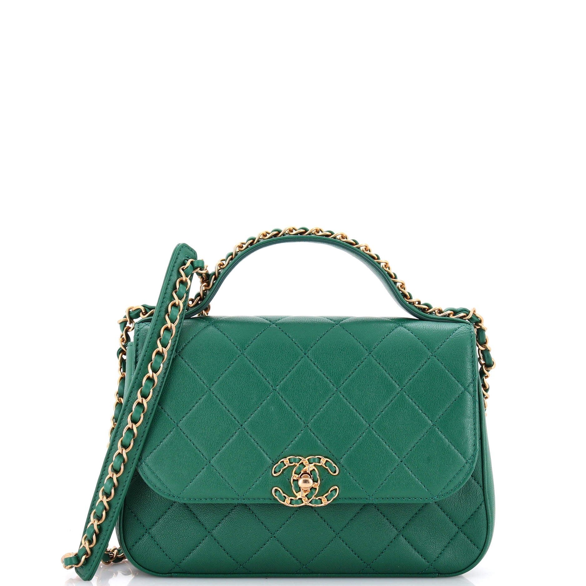 Leather handbag