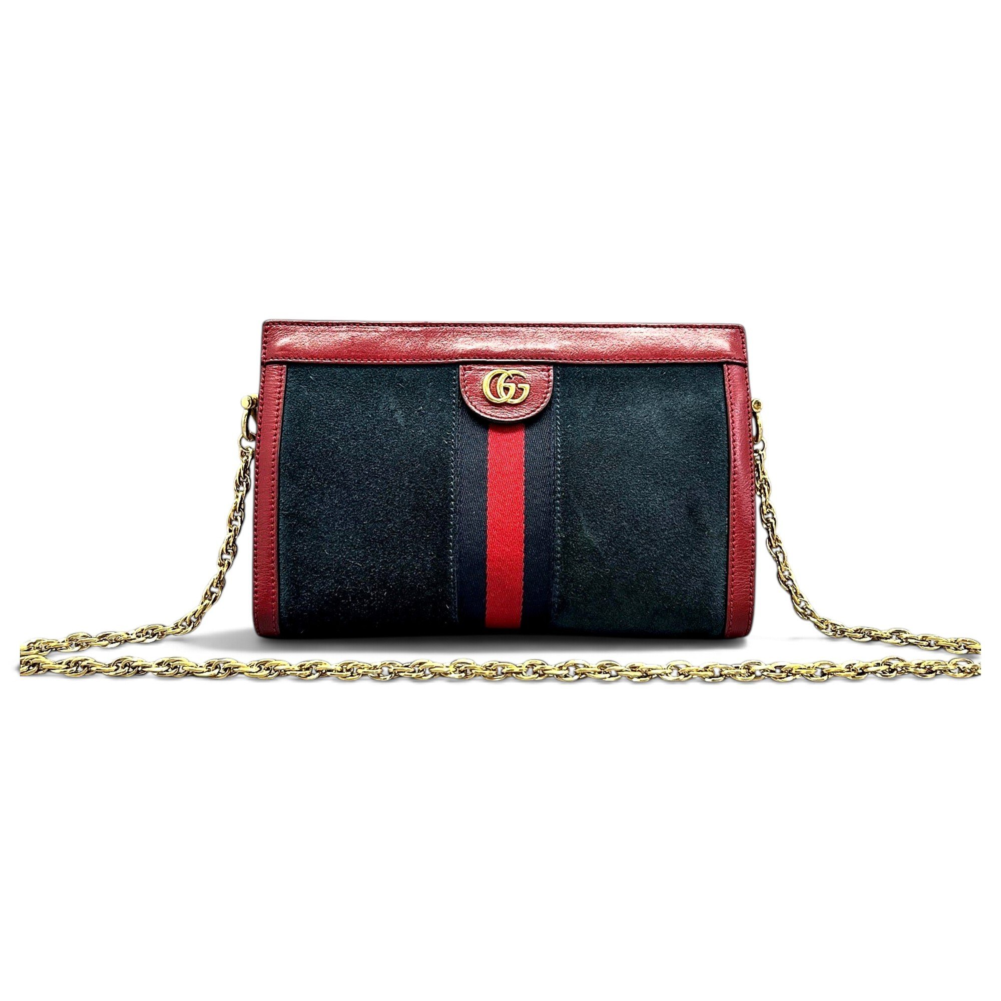 Ophidia Chain leather handbag