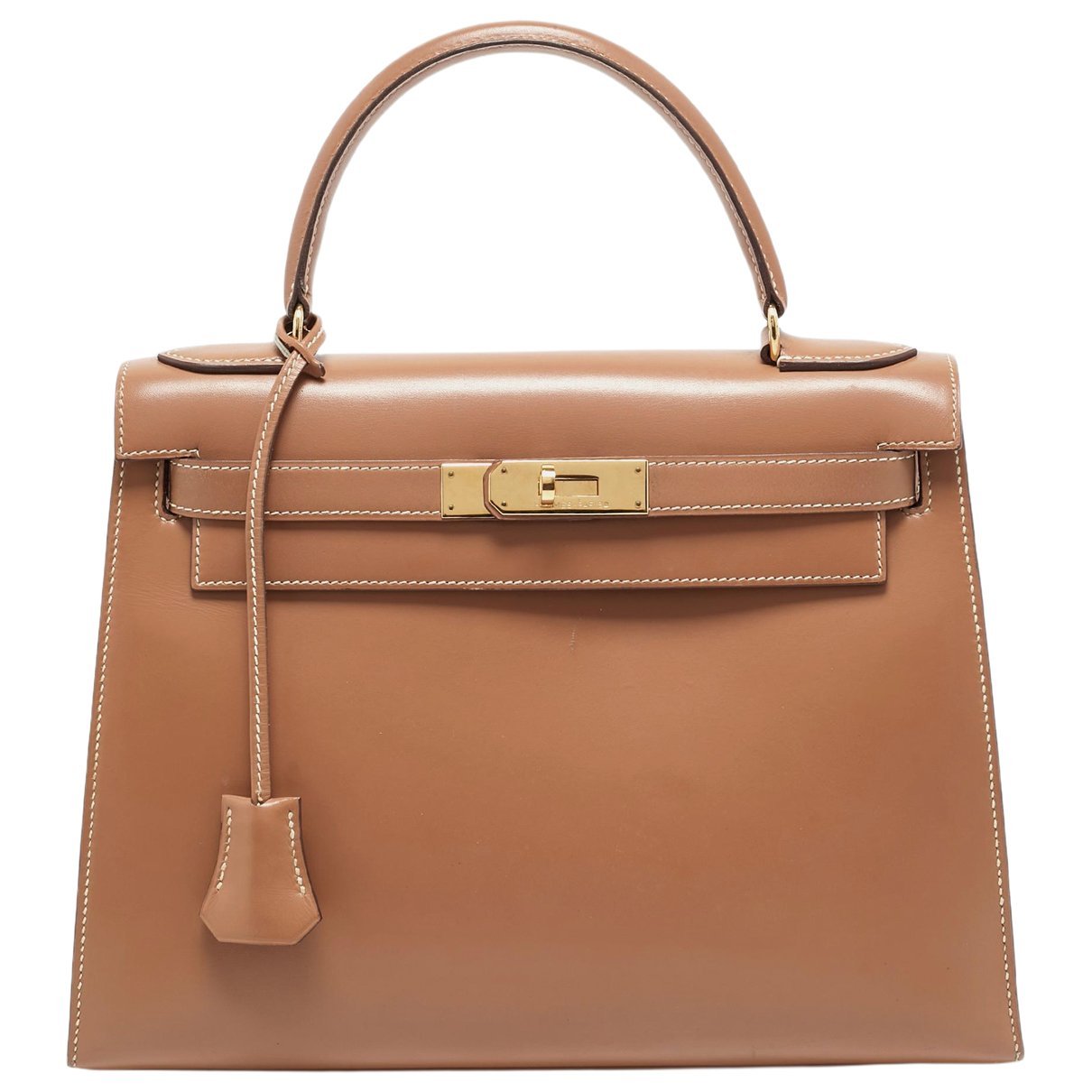 Leather satchel