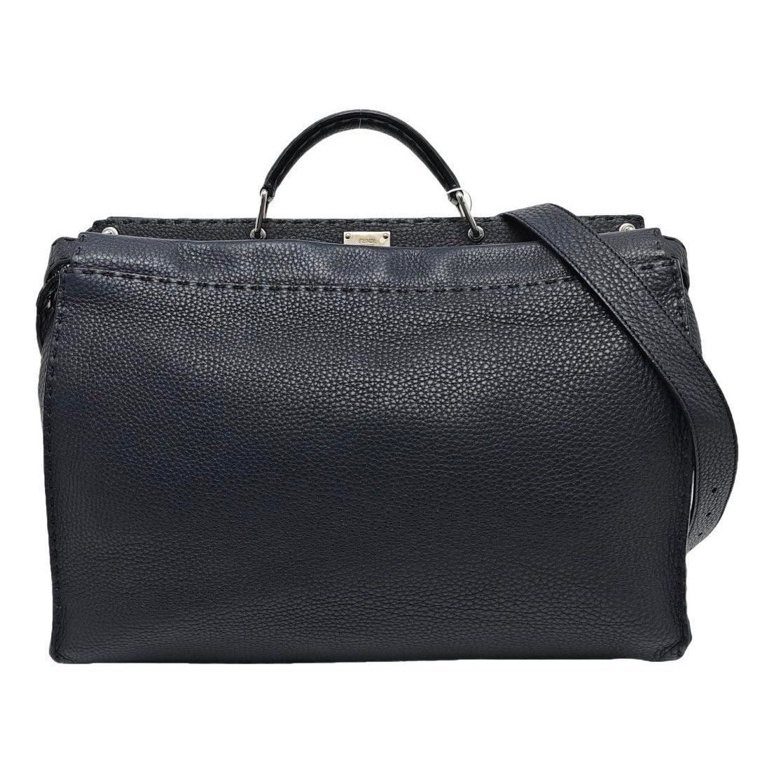 Peekaboo leather handbag