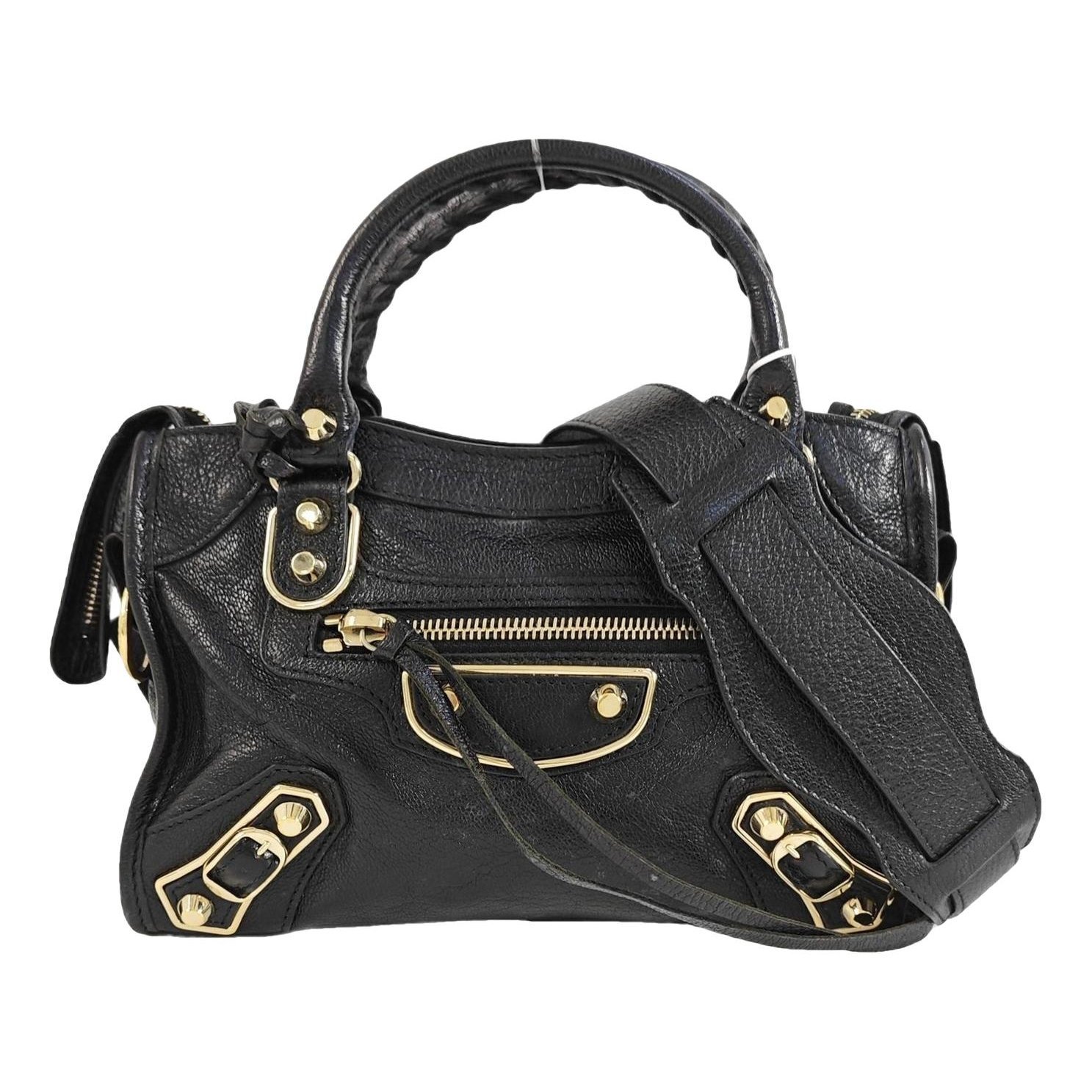 Leather handbag