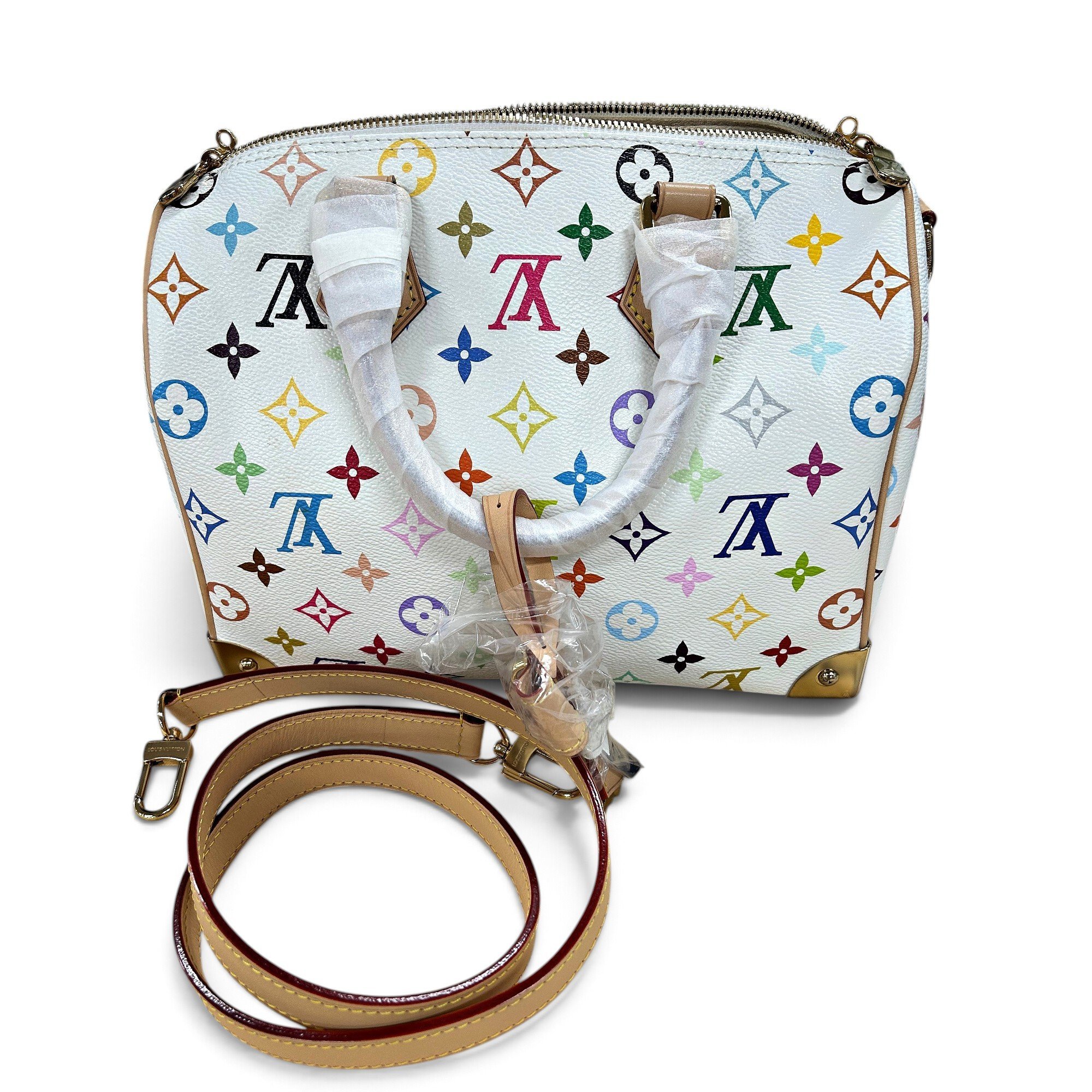 Speedy leather bag
