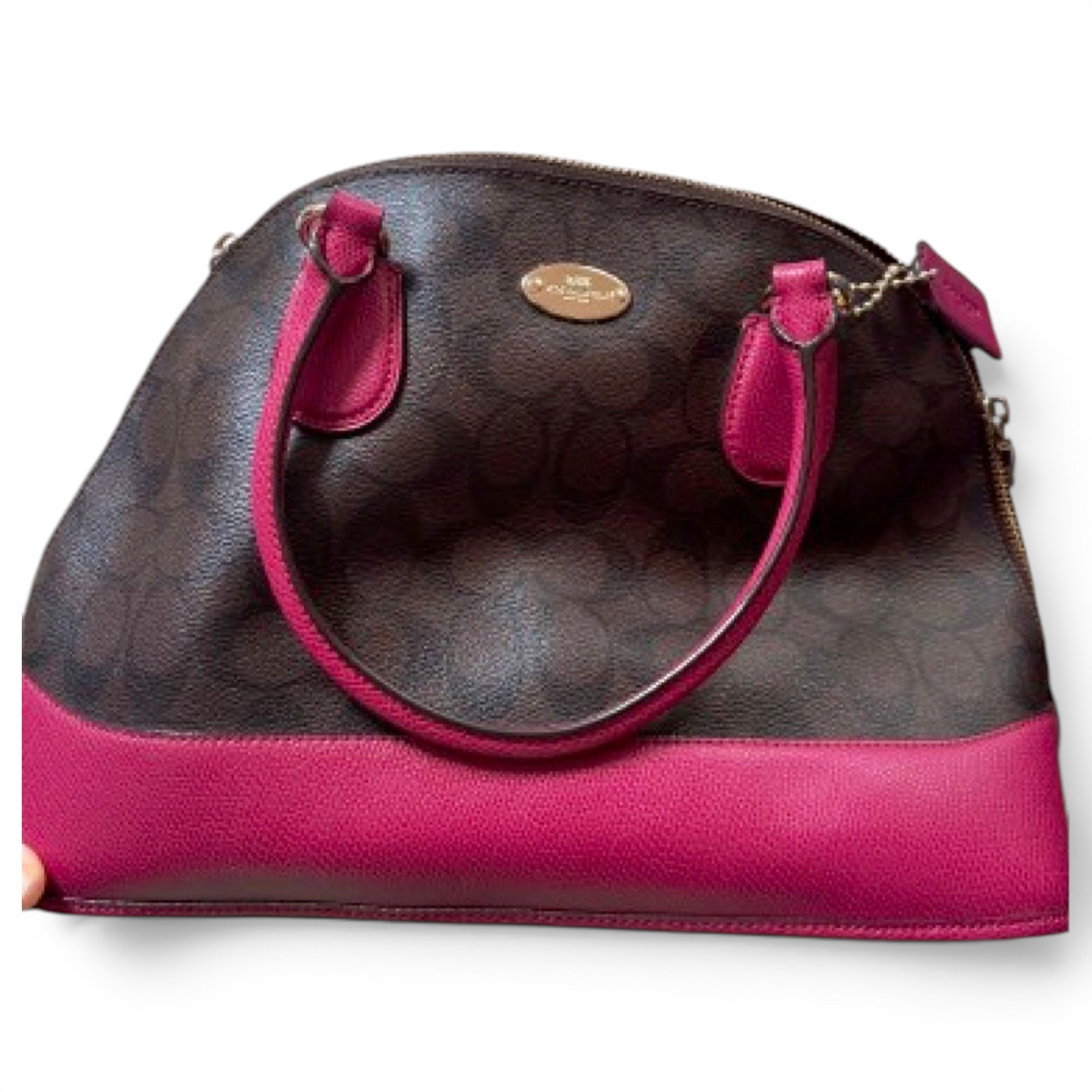 Cartable mini sierra leather satchel
