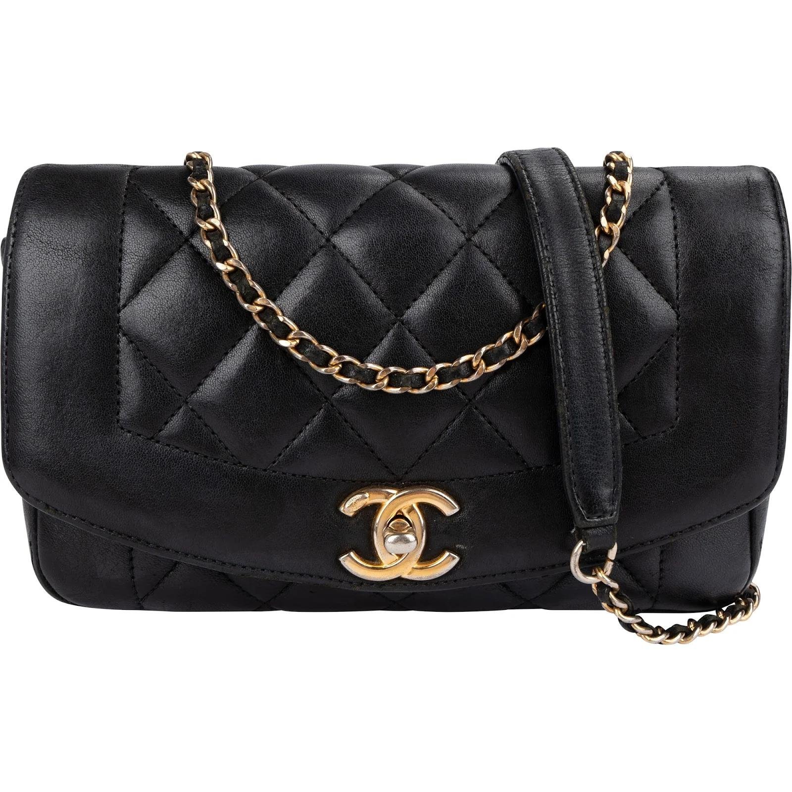 Diana leather crossbody bag