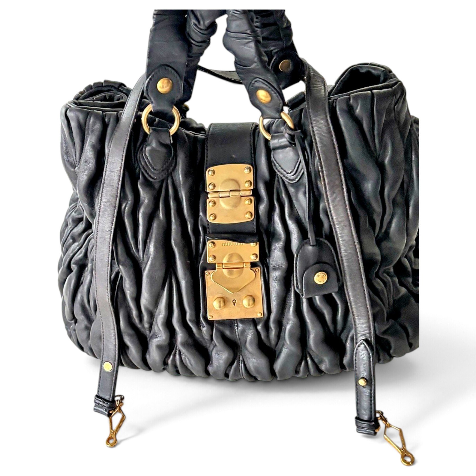 Coffer leather tote