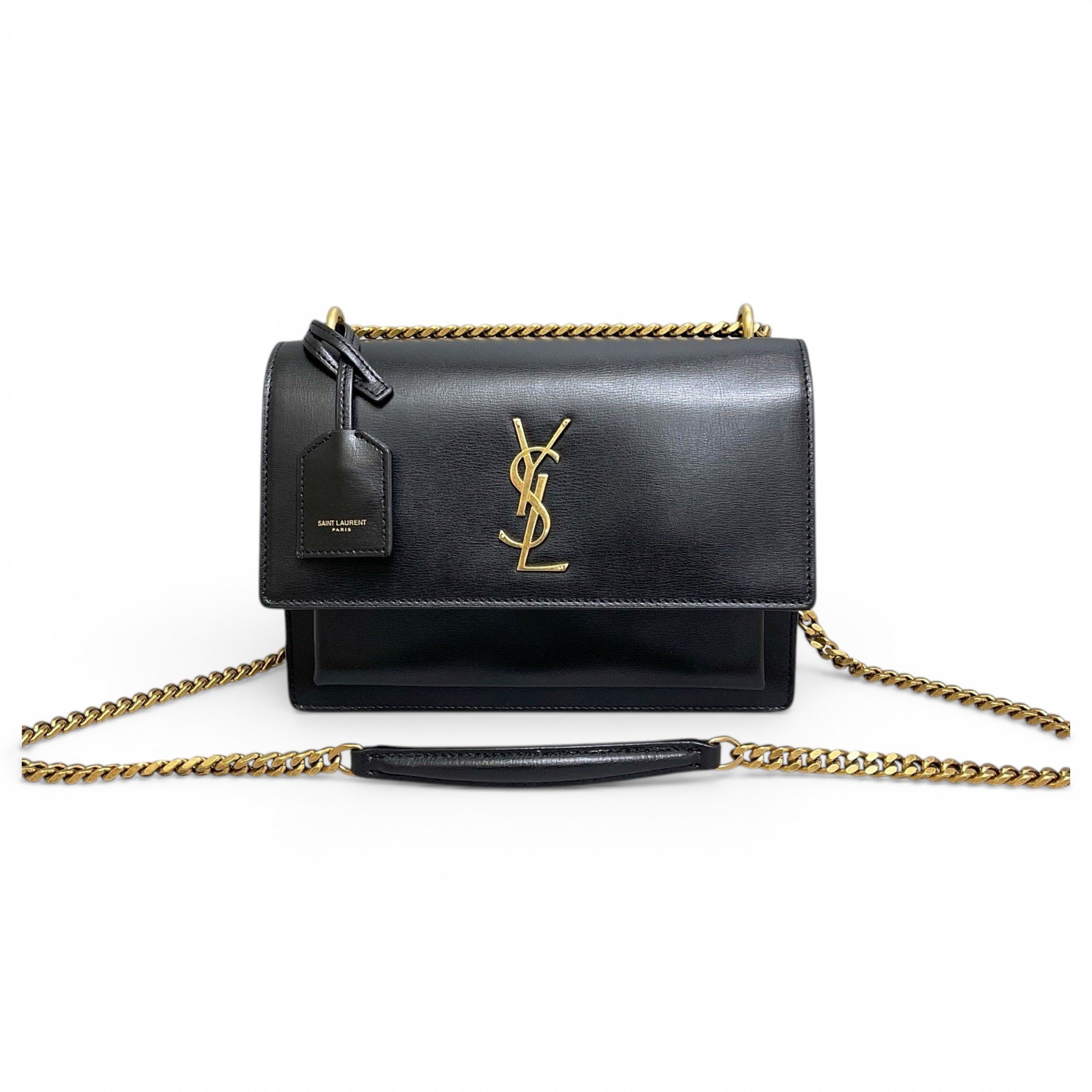 Sunset leather handbag