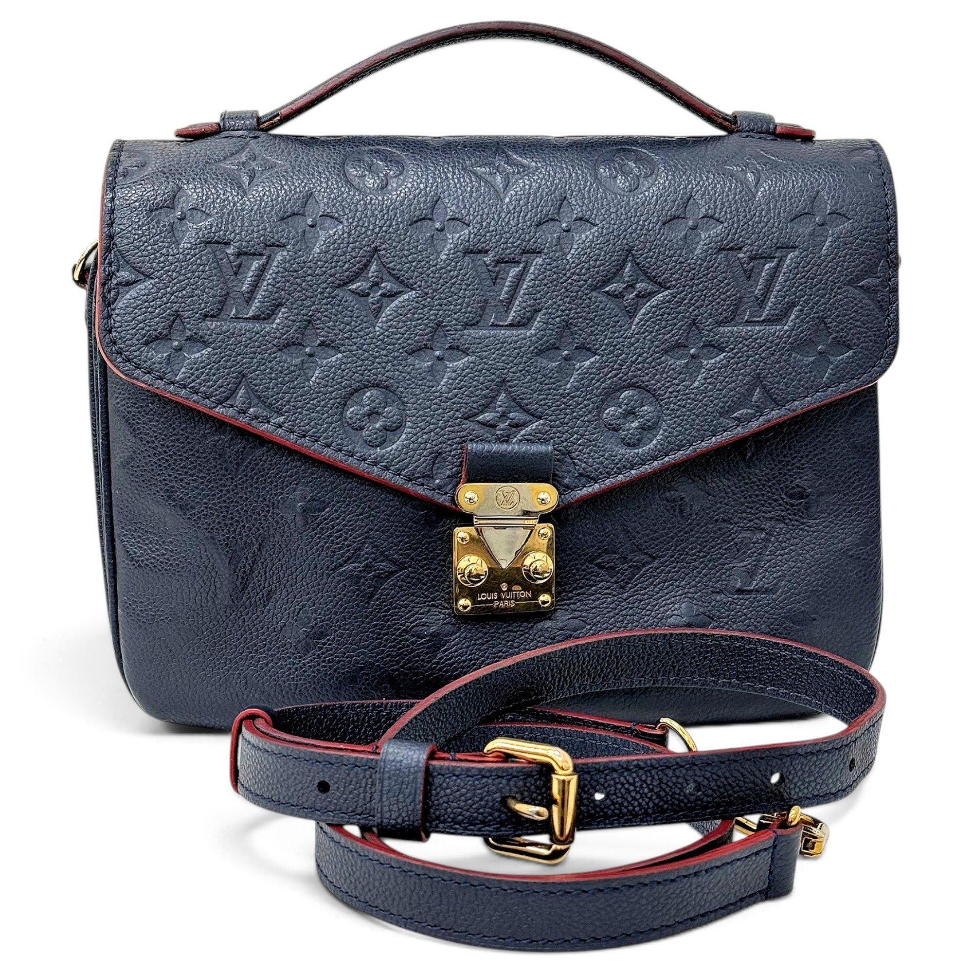 Metis leather handbag