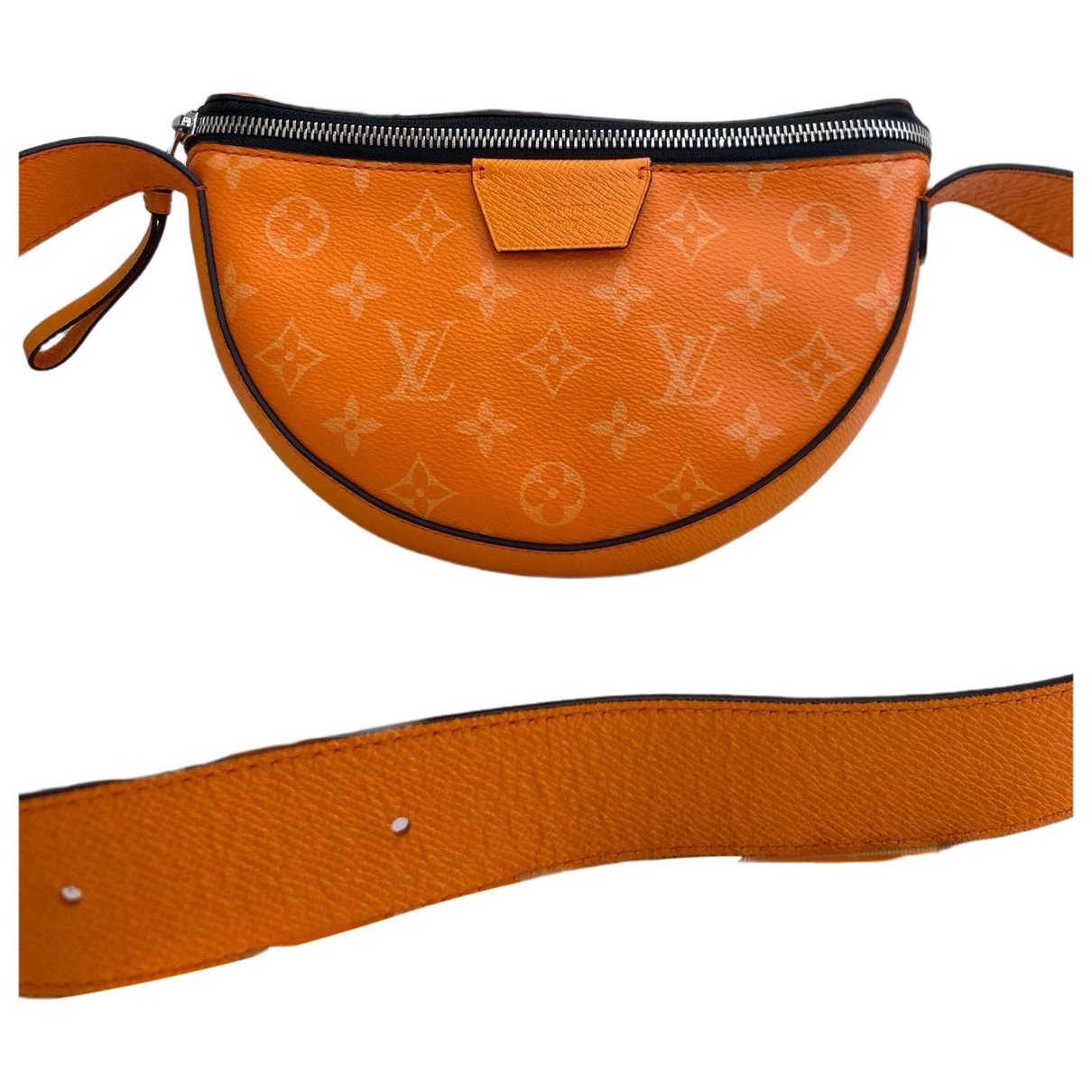 Leather crossbody bag