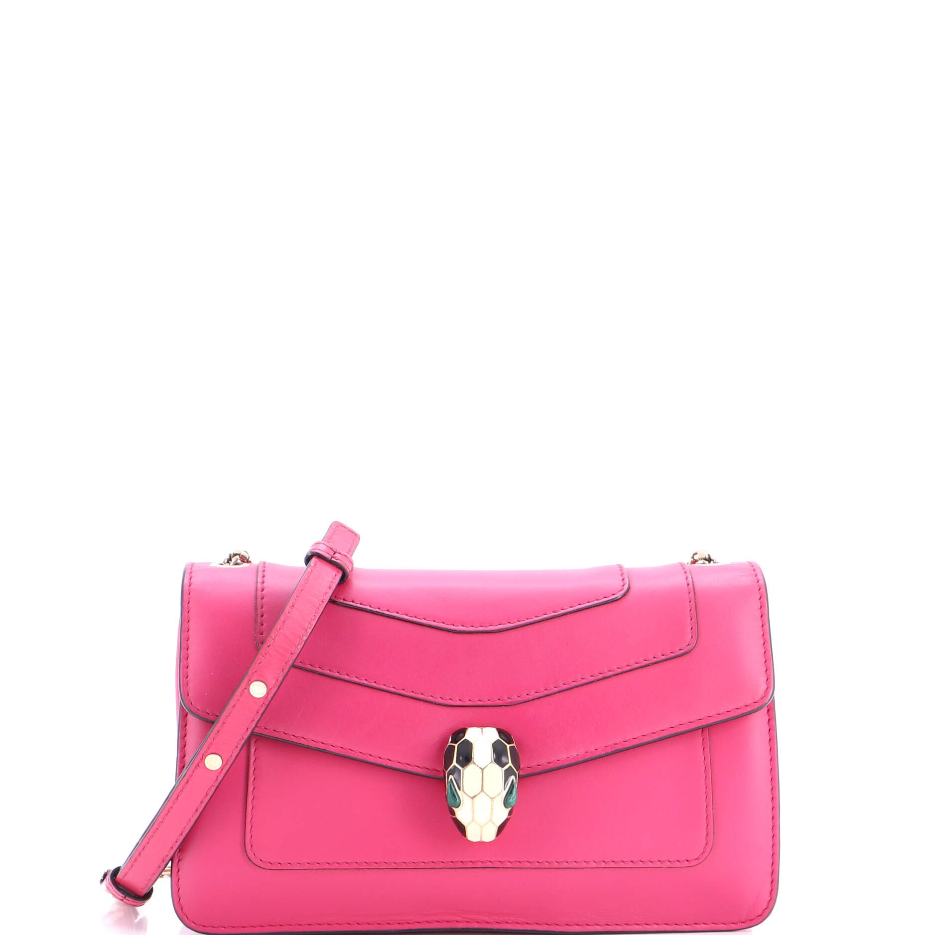 Serpenti Forever Shoulder Bag Leather Small