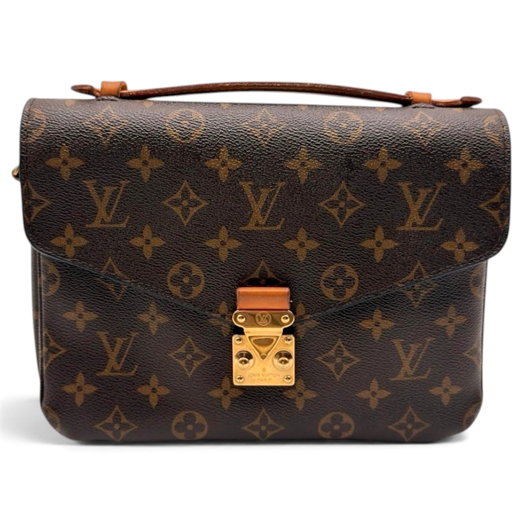 Metis leather satchel