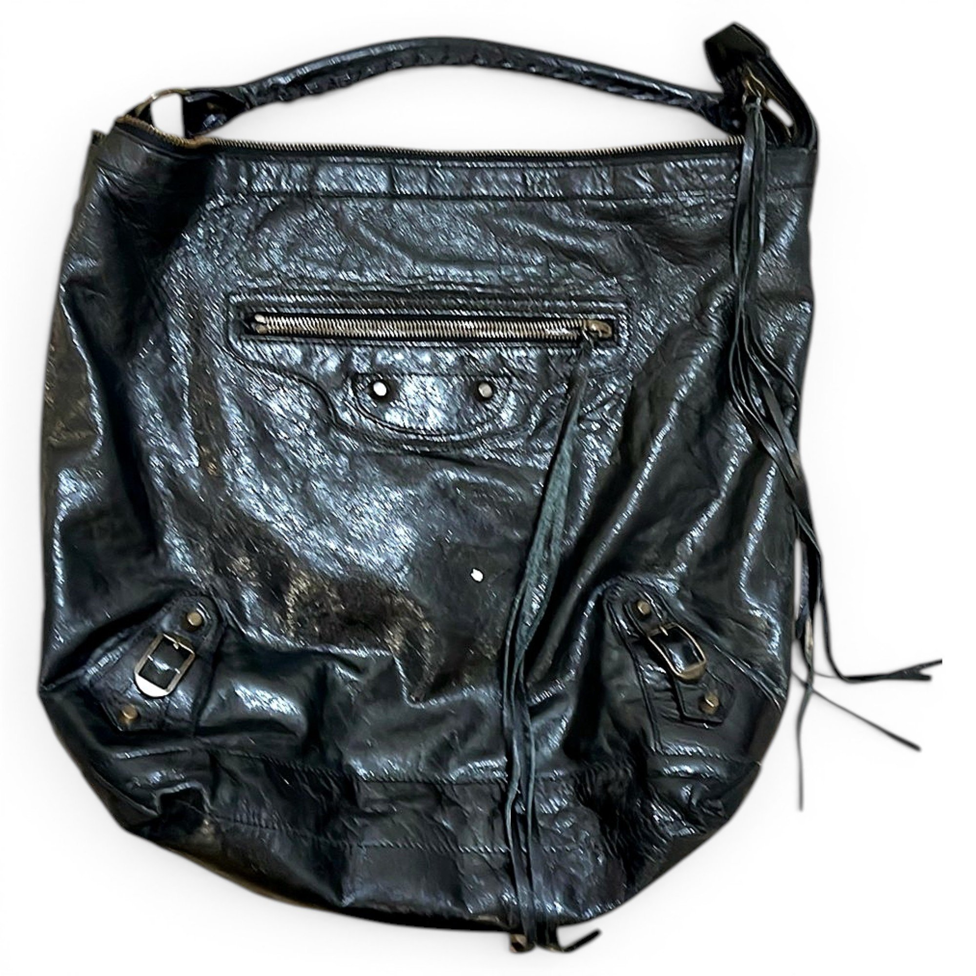 Le Cagole leather handbag
