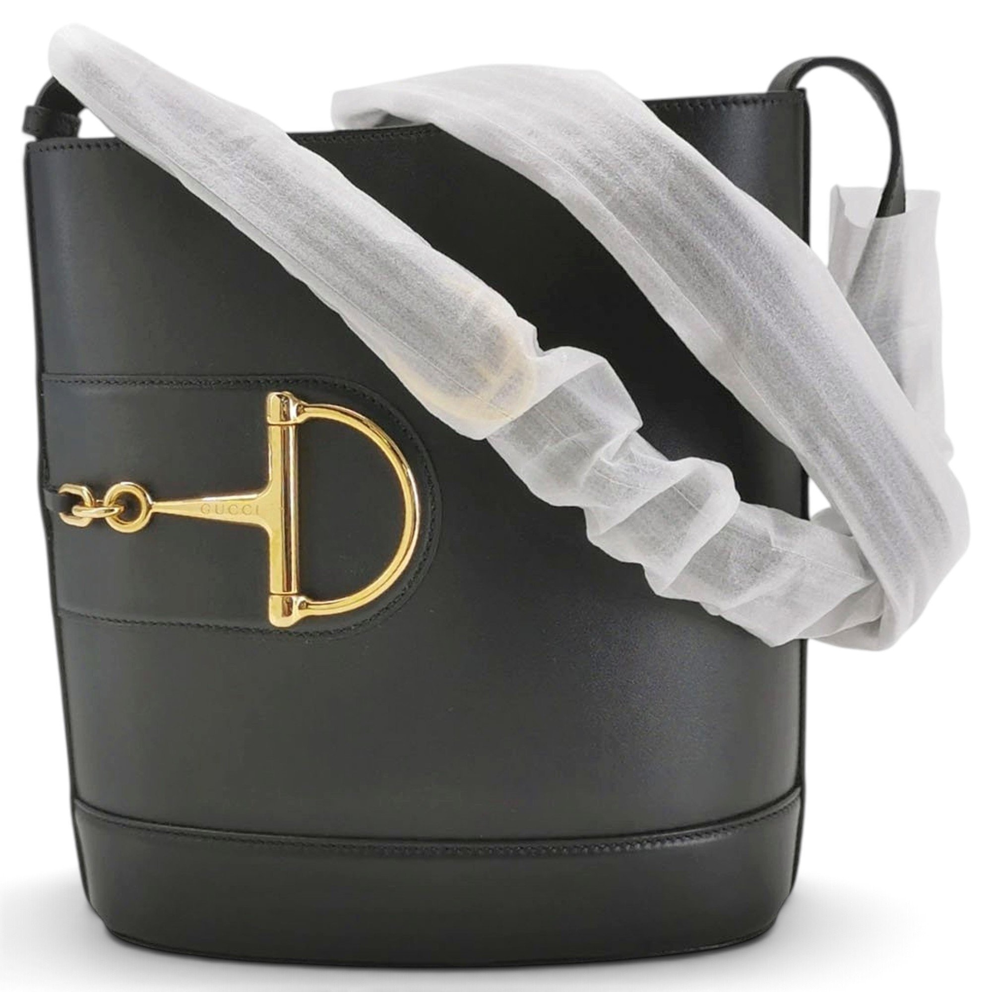 Horsebit Chain leather handbag