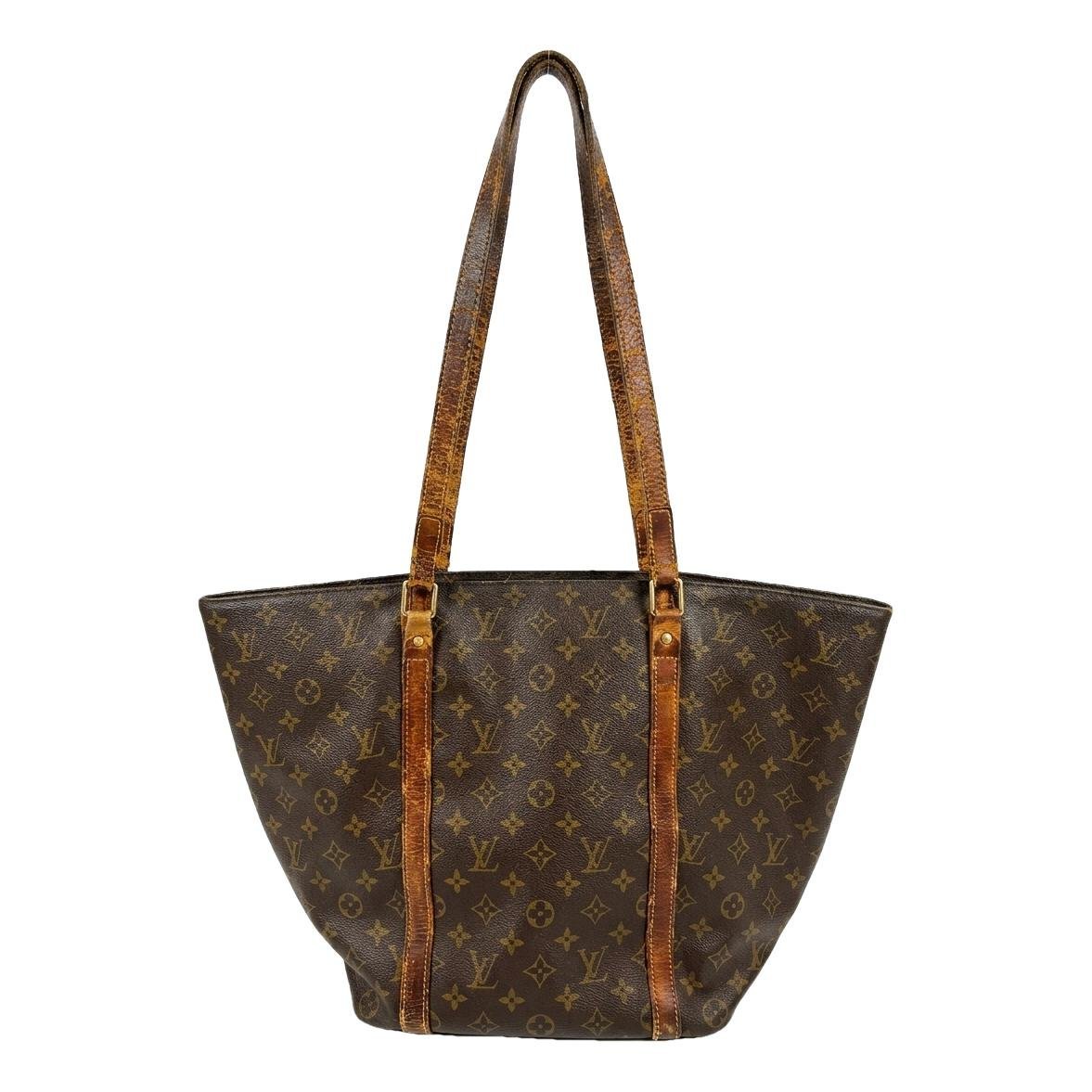 Leather tote