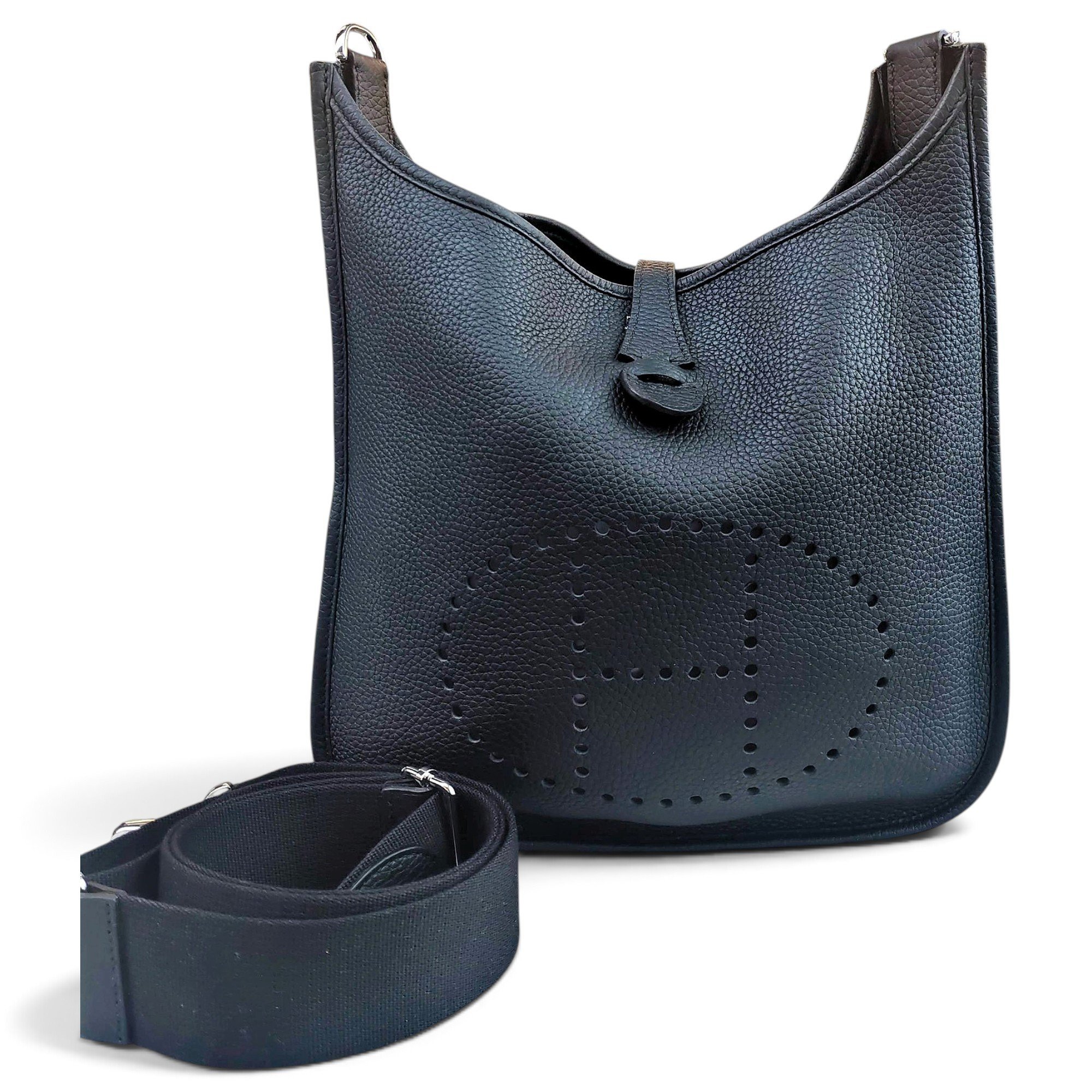 Evelyne leather crossbody bag