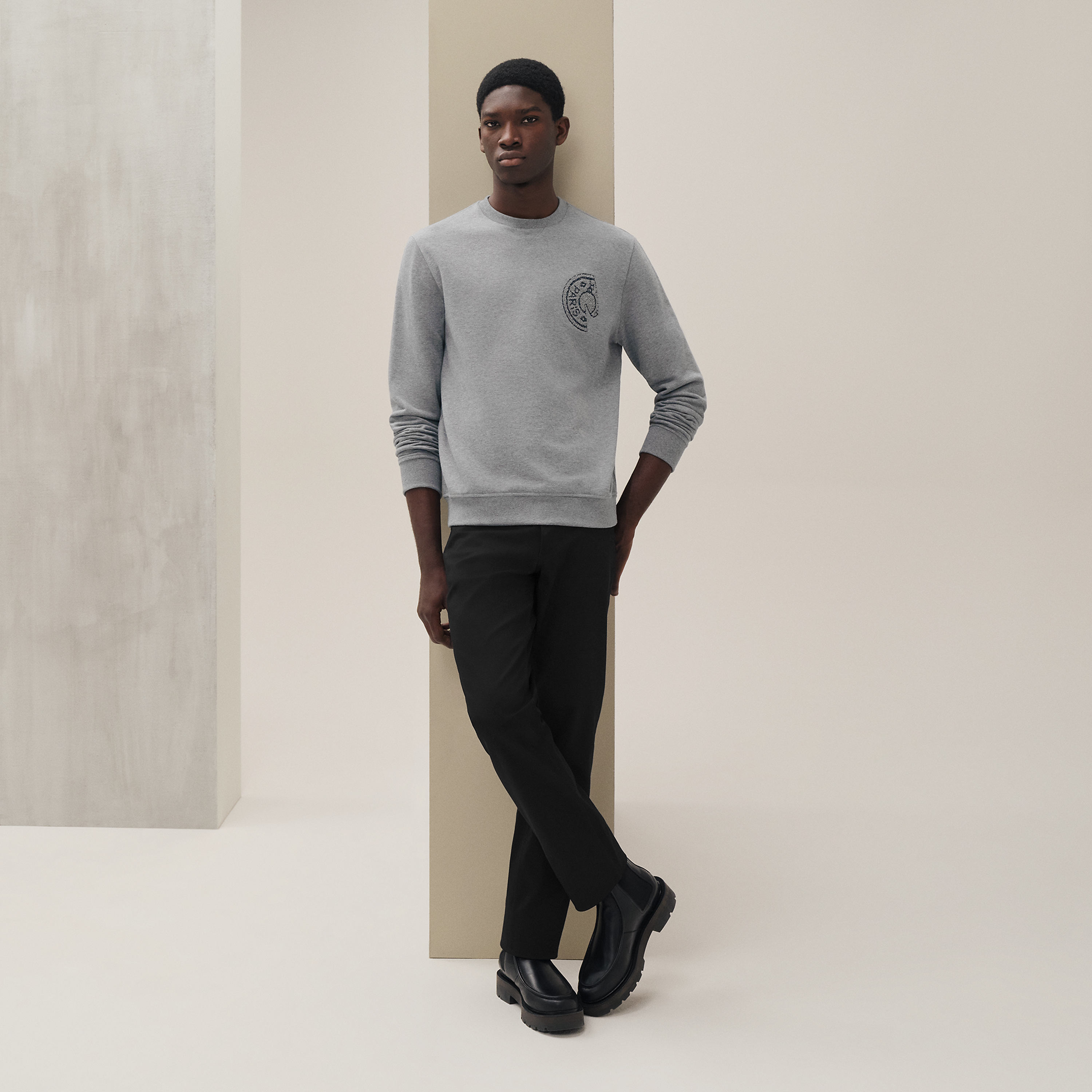 C.D.S. crewneck sweater