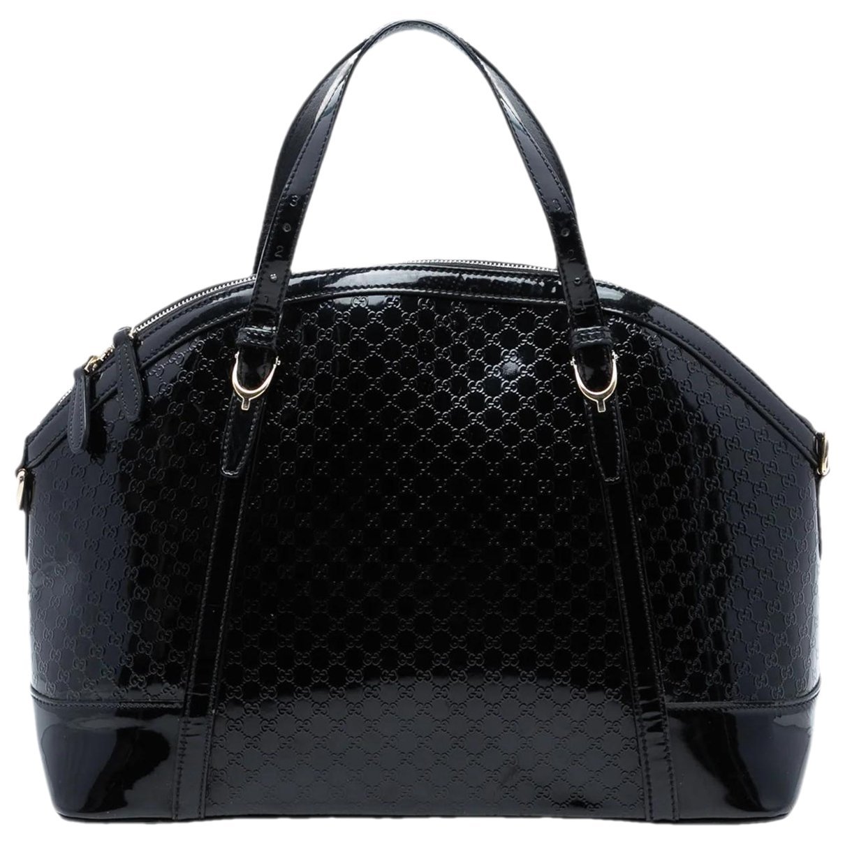 Dôme leather satchel