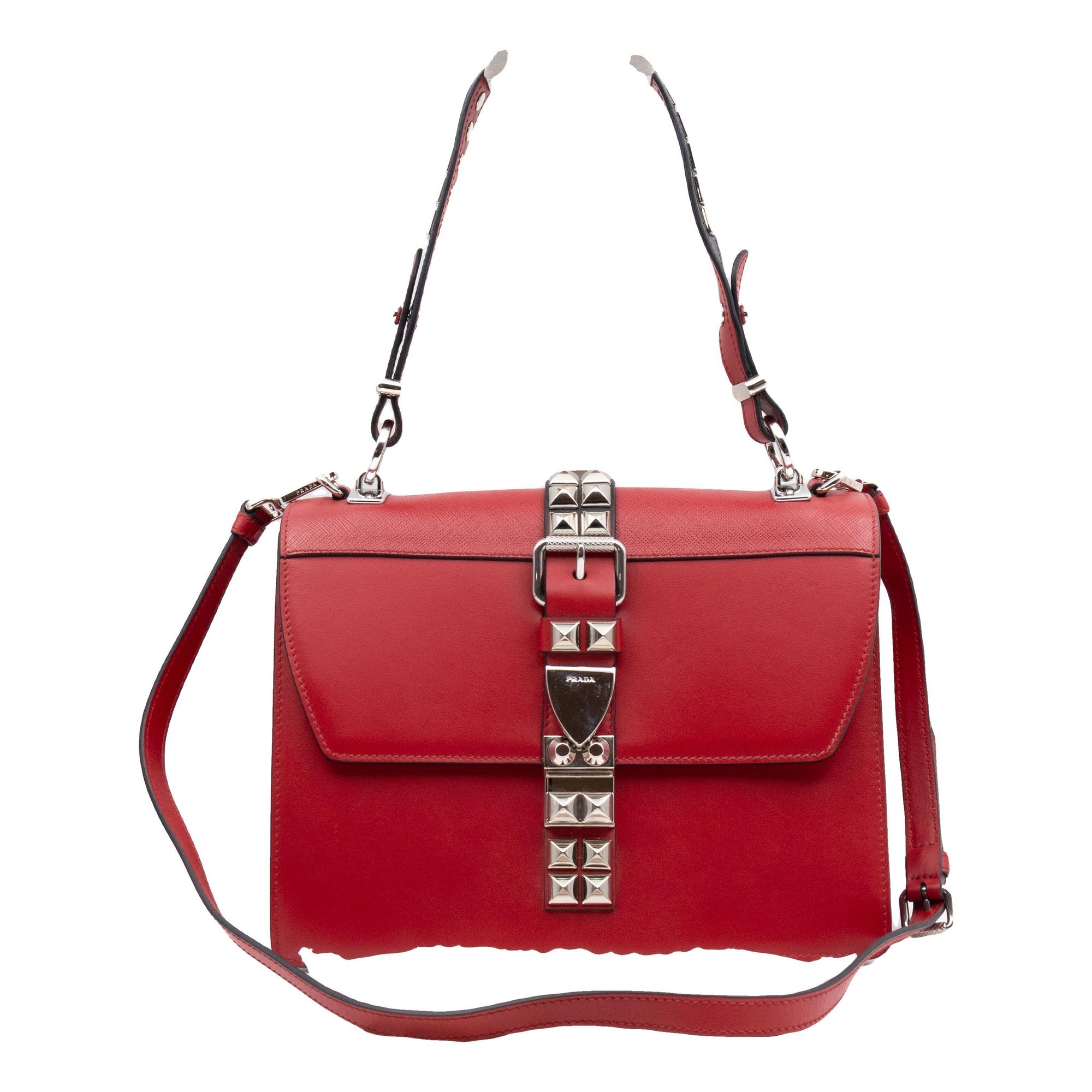 Elektra leather crossbody bag