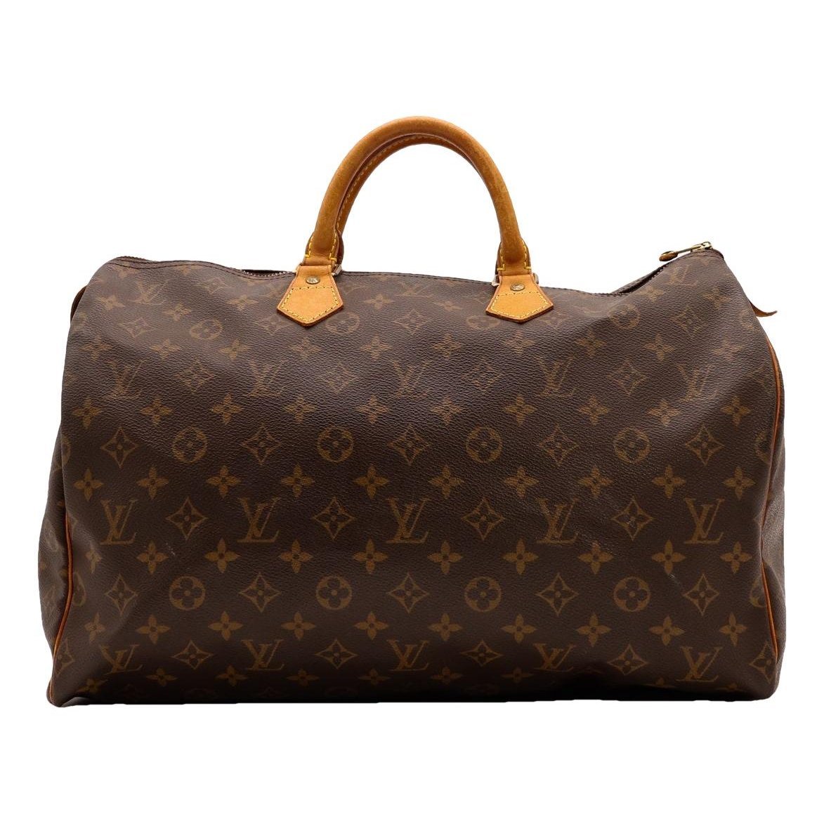 Speedy leather handbag