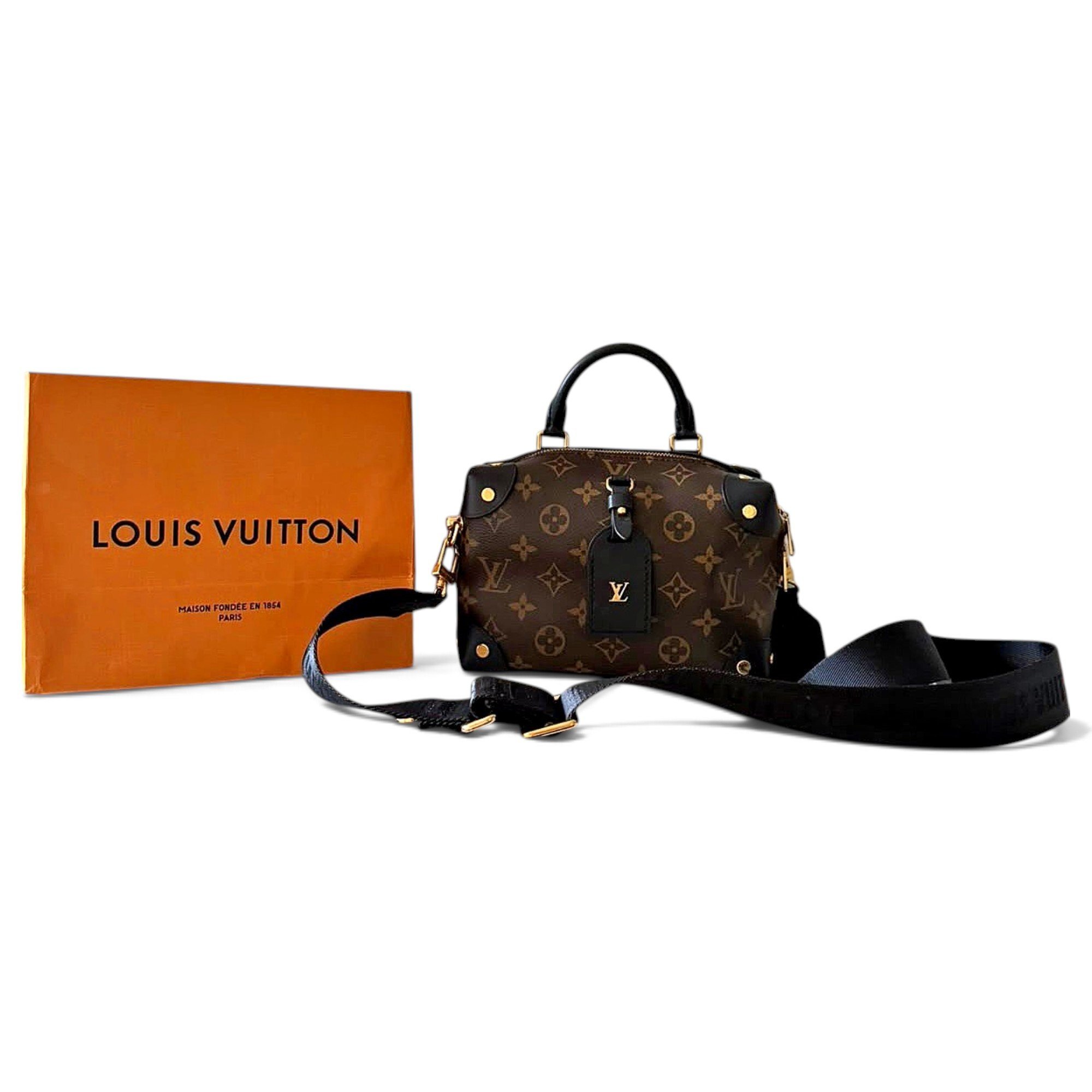 Petite Malle Souple leather tote