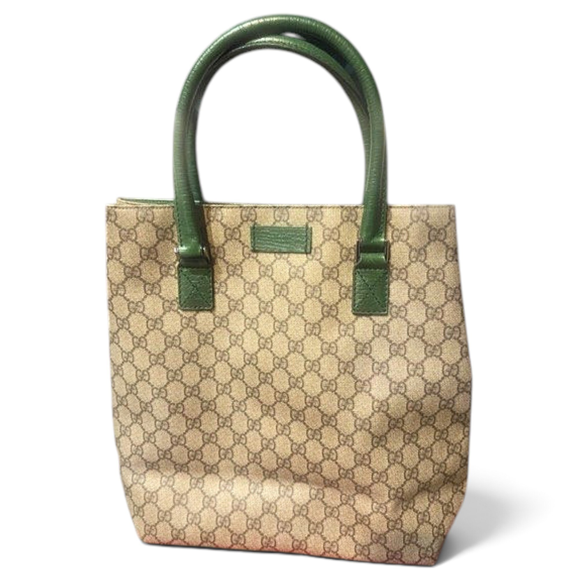 Leather tote