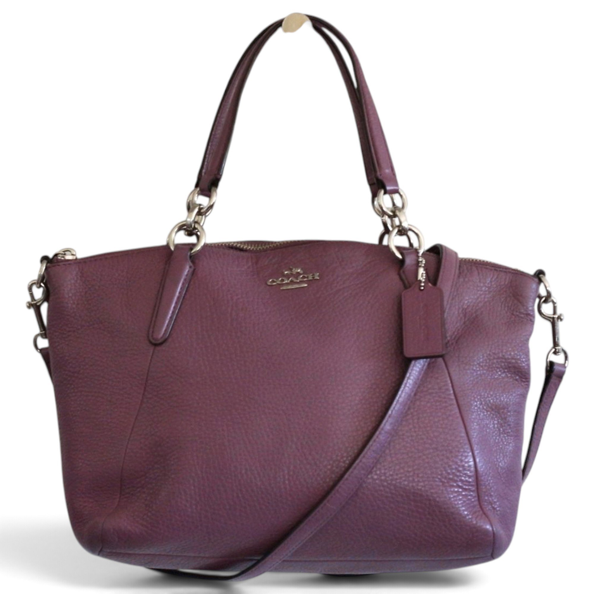 Leather satchel