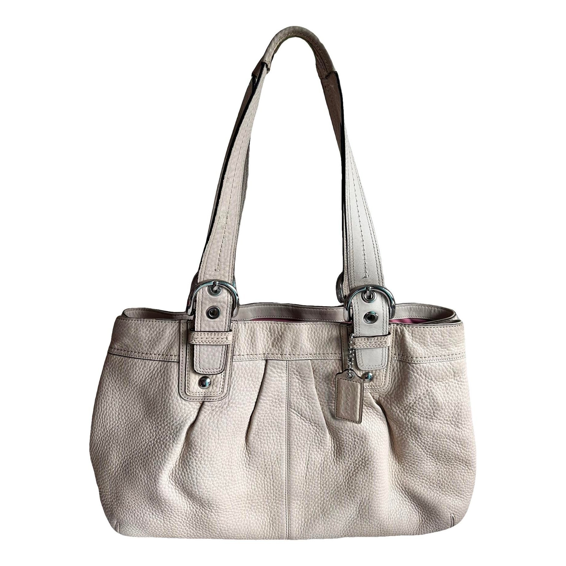 Leather tote