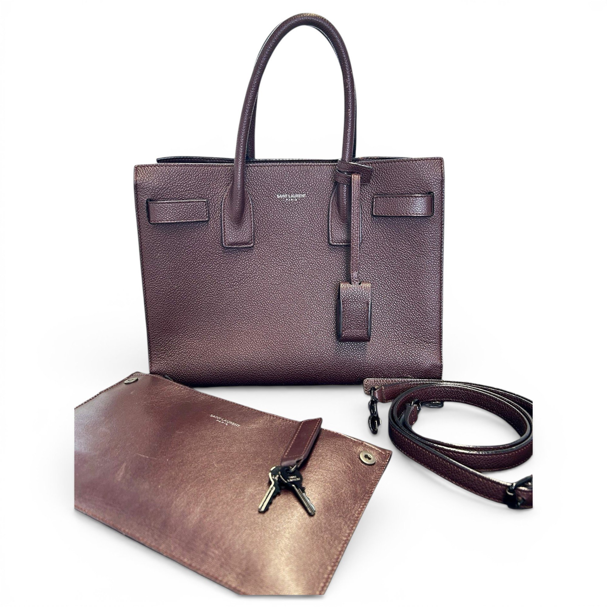 Sac de Jour leather handbag