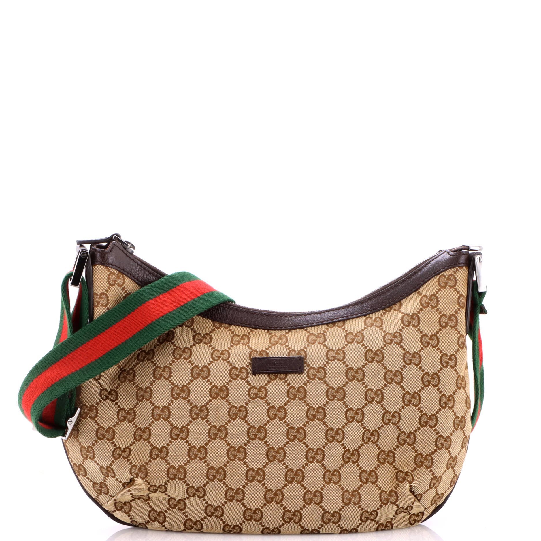 GG Marmont Zip Messenger cloth handbag