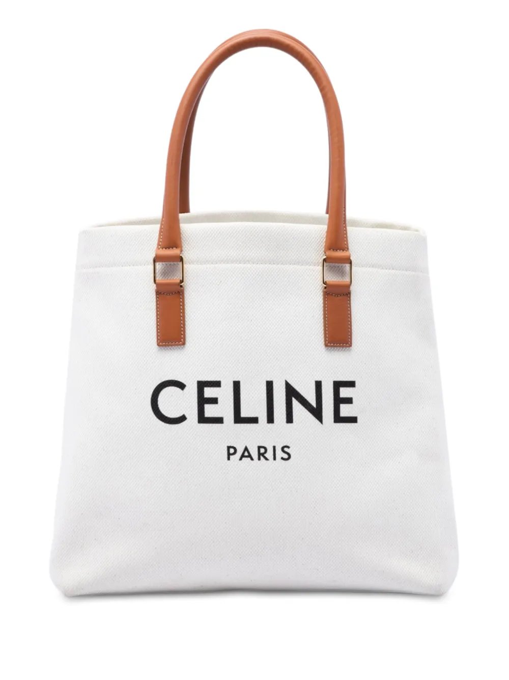 2019 Small Canvas Logo Print Horizontal Cabas tote bag