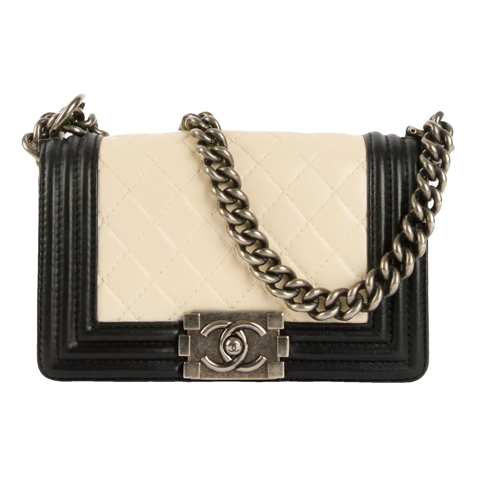 Boy leather crossbody bag