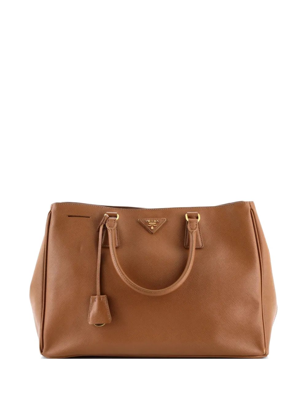 Lux Open Saffiano Leather North South tote bag