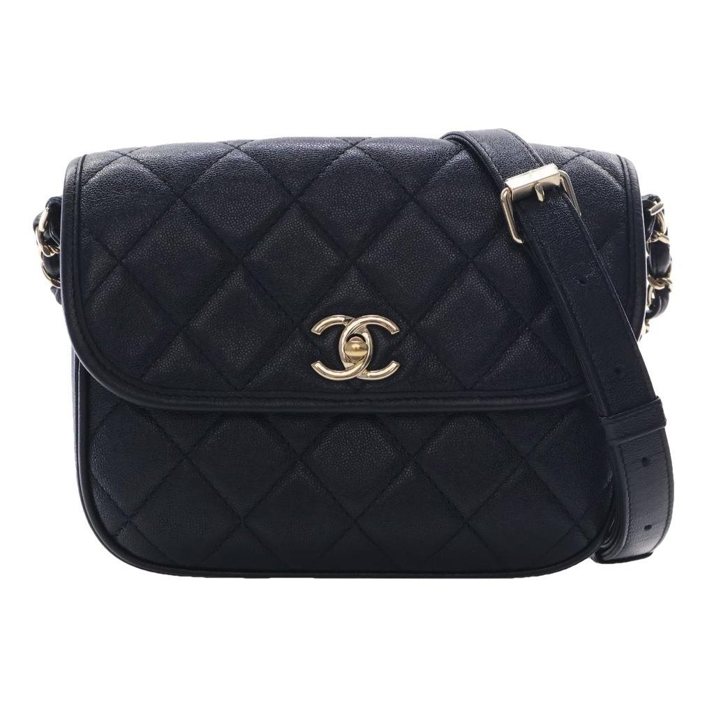 Leather crossbody bag