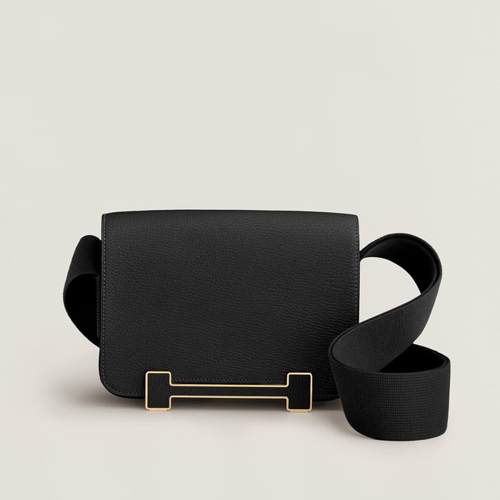 Noir Bolsa Hermès Geta