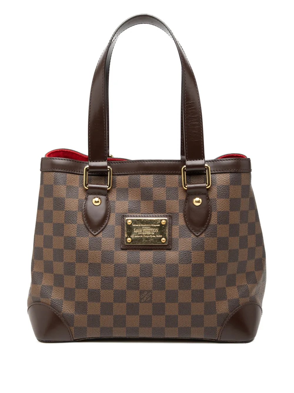 2007 Damier Ebene Hampstead PM tote bag