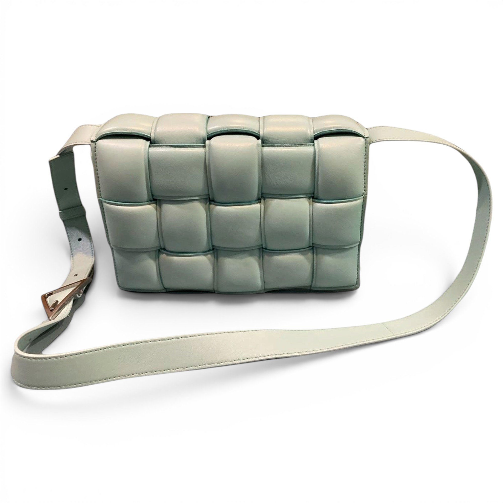 Cassette Padded leather crossbody bag