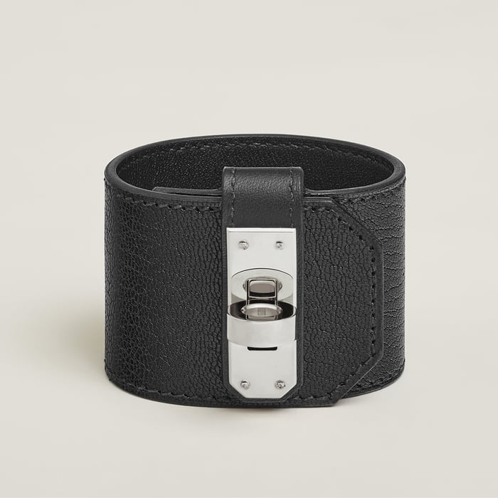 Noir Kelly Twist Bracelet, Large Model