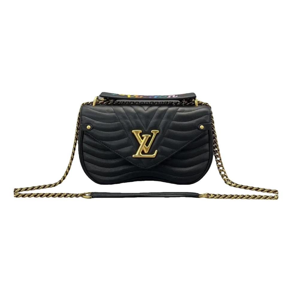 New Wave leather handbag