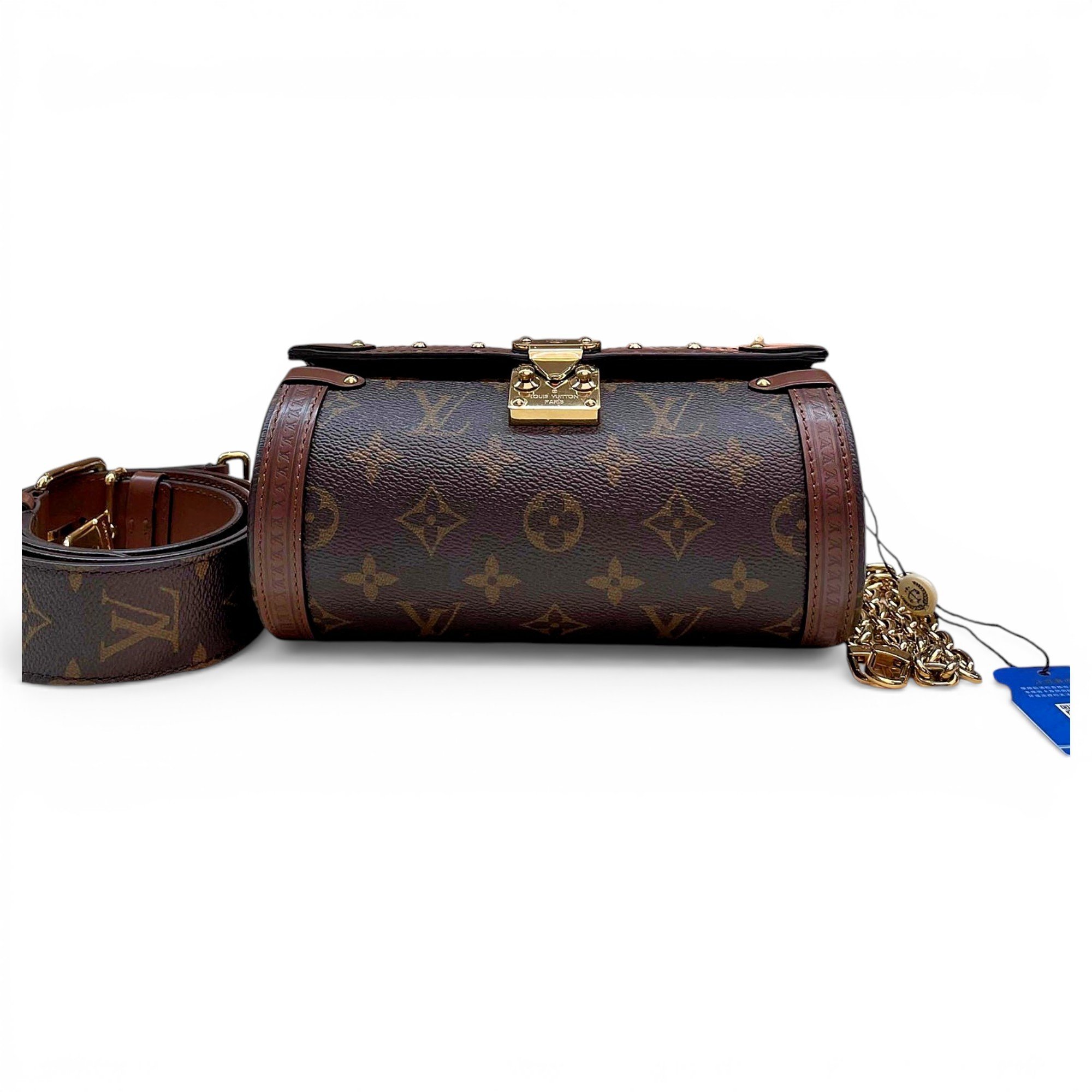Papillon Trunk vinyl crossbody bag