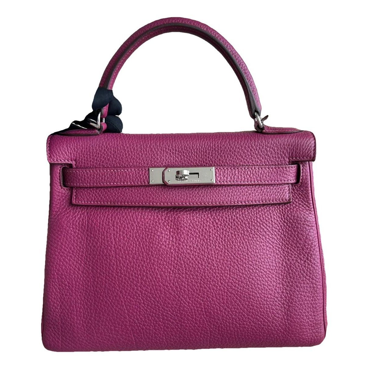 Kelly 28 leather handbag