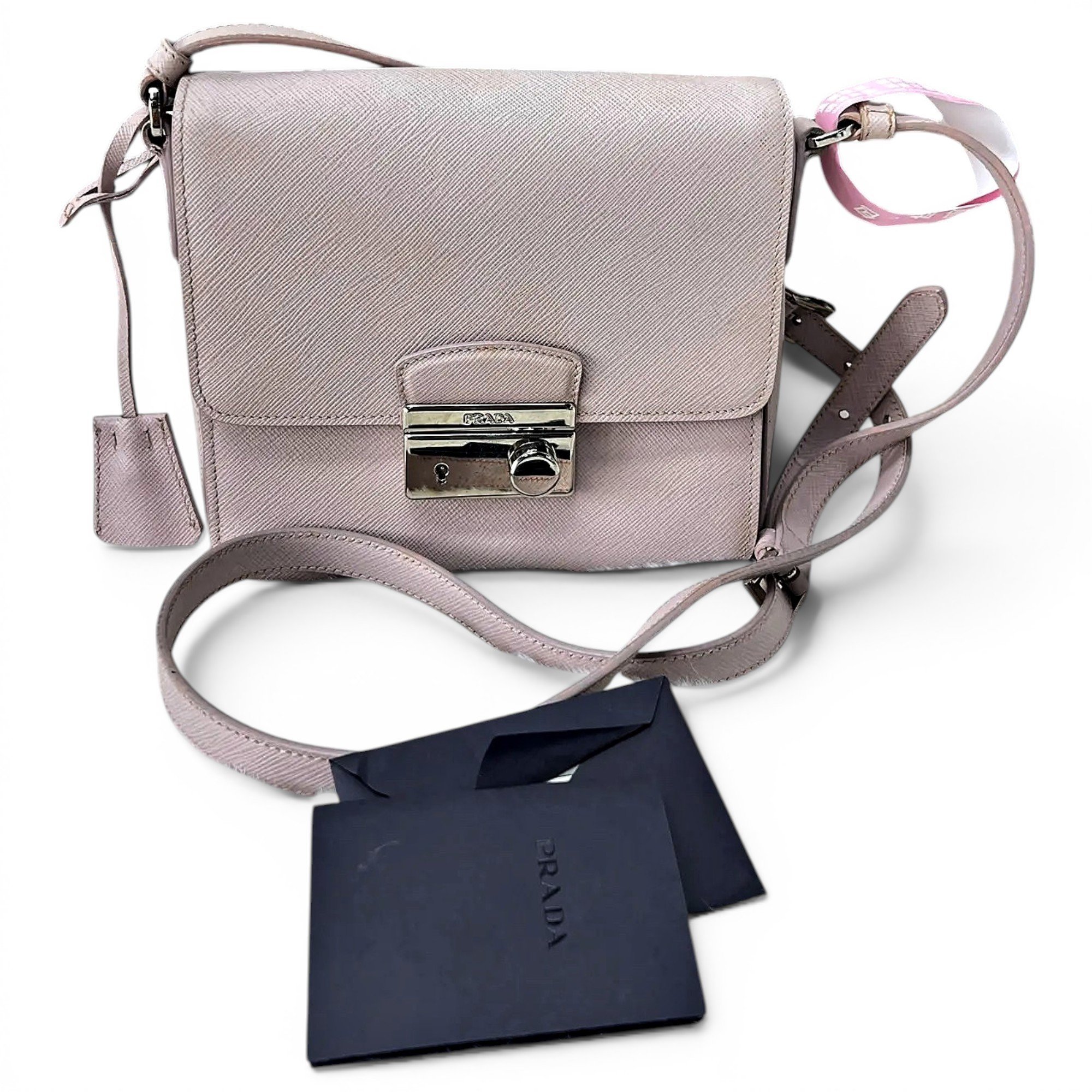 Leather crossbody bag