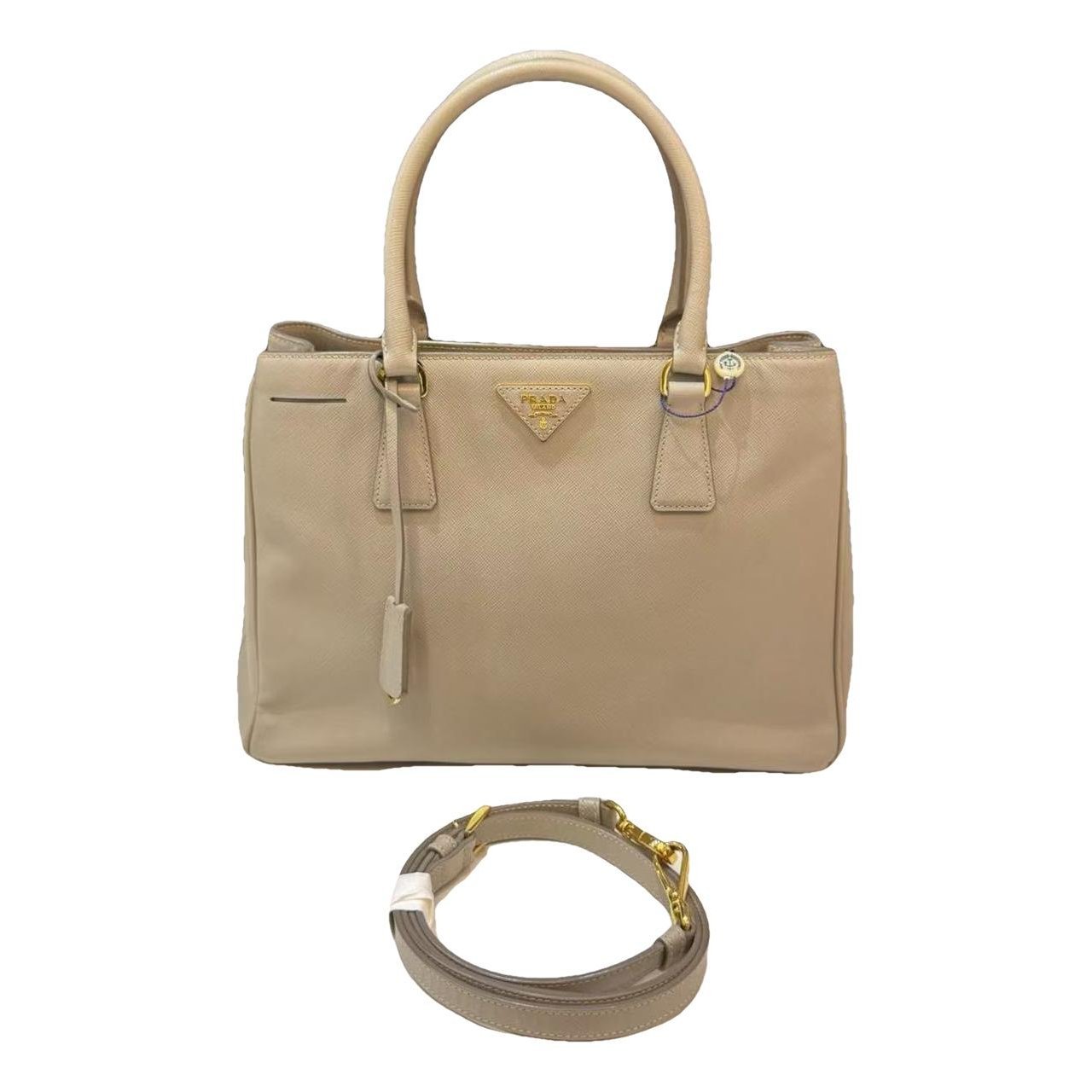 Galleria leather handbag
