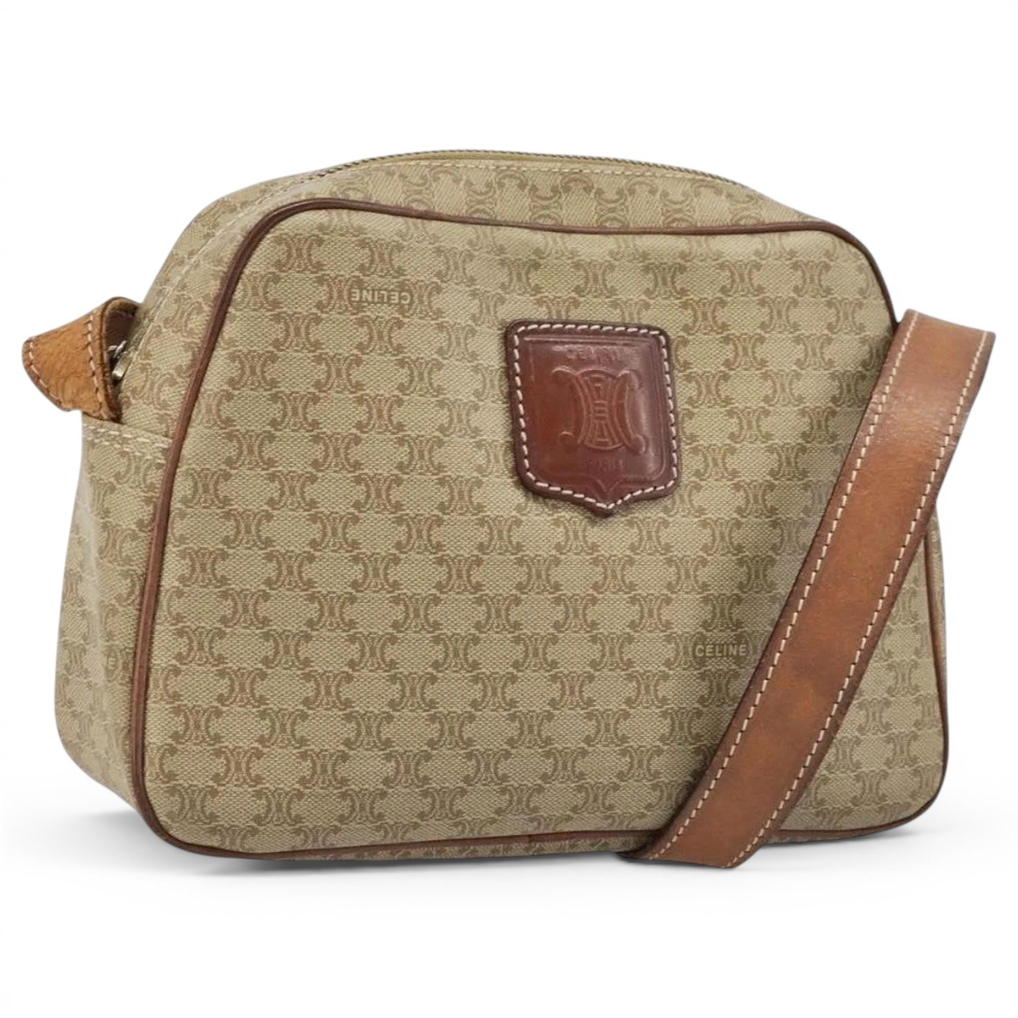 Leather handbag