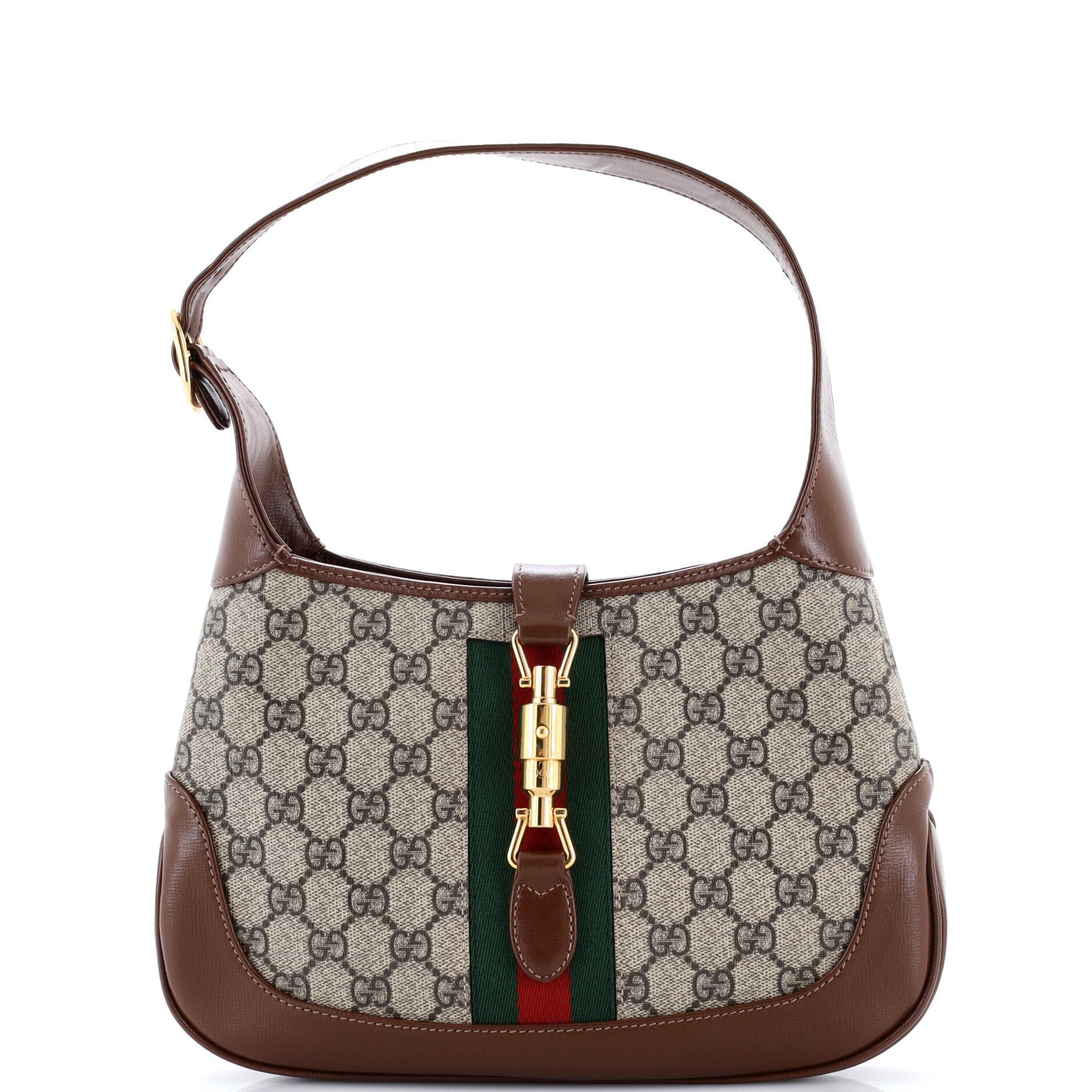 Jackie 1961 Hobo GG Coated Canvas Small