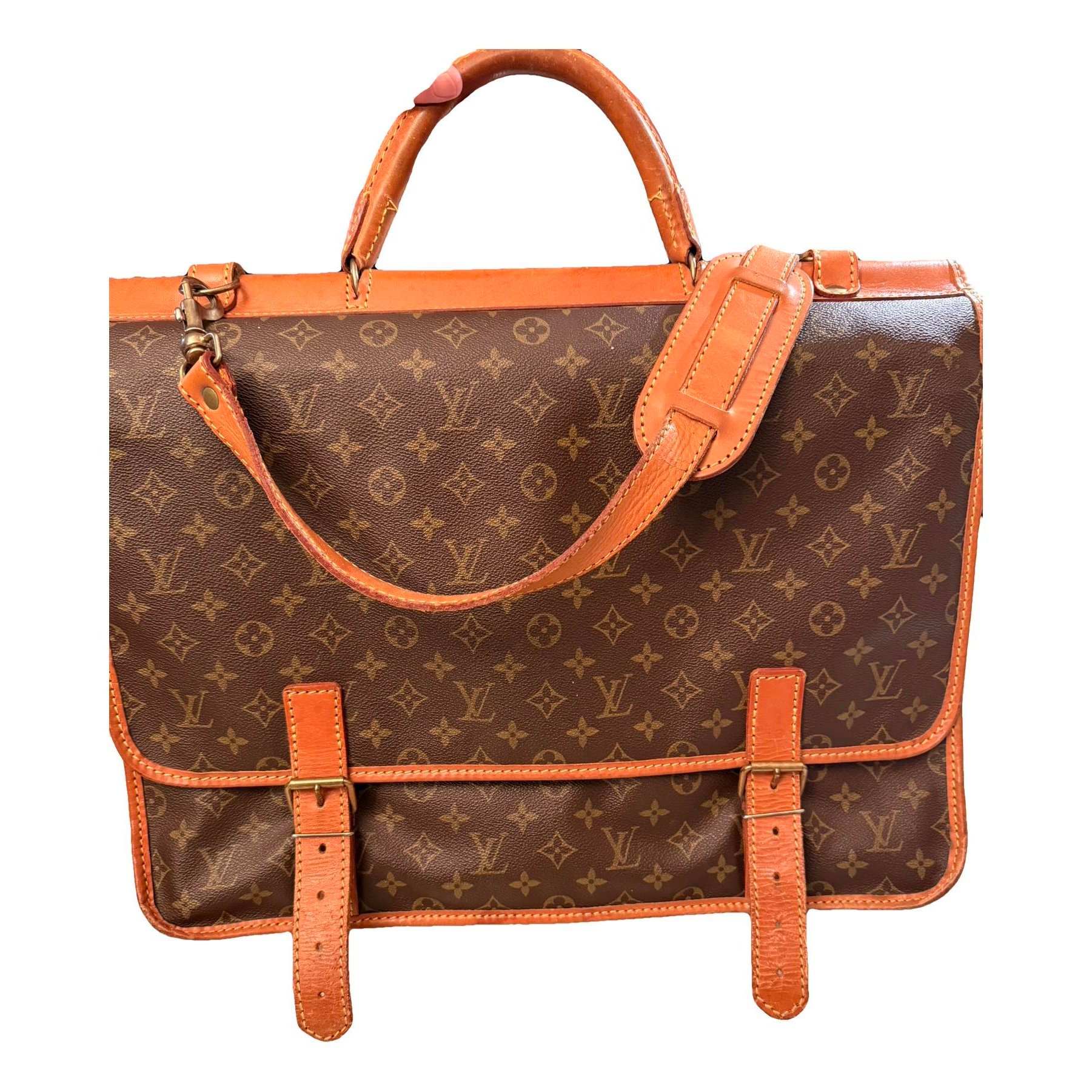 Chasse leather travel bag