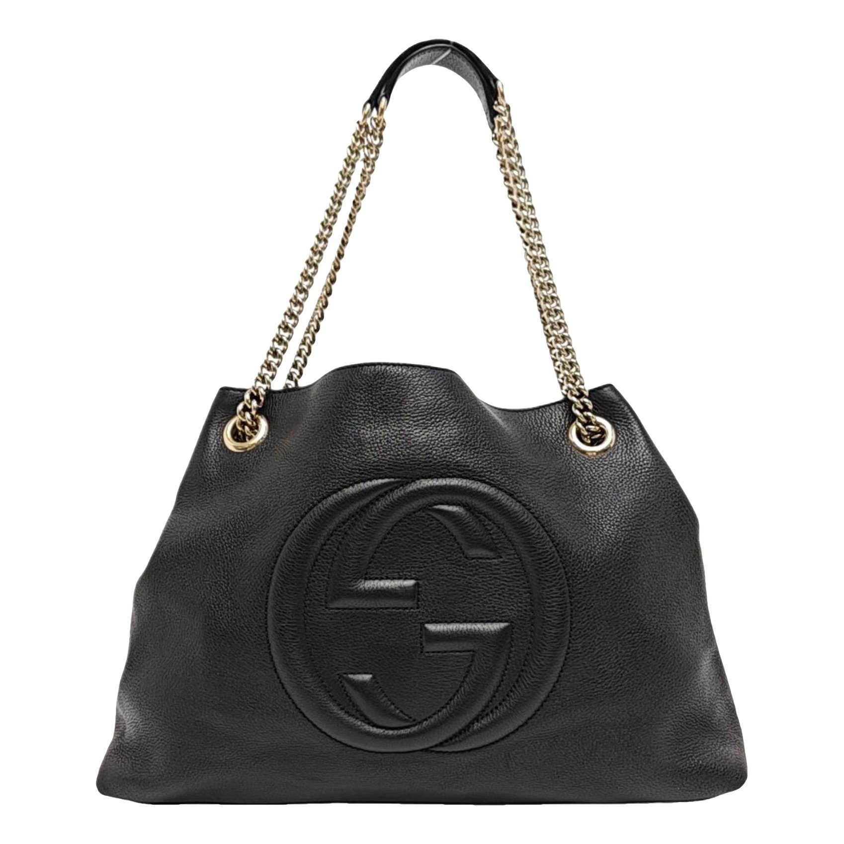 Soho Double Chain leather handbag